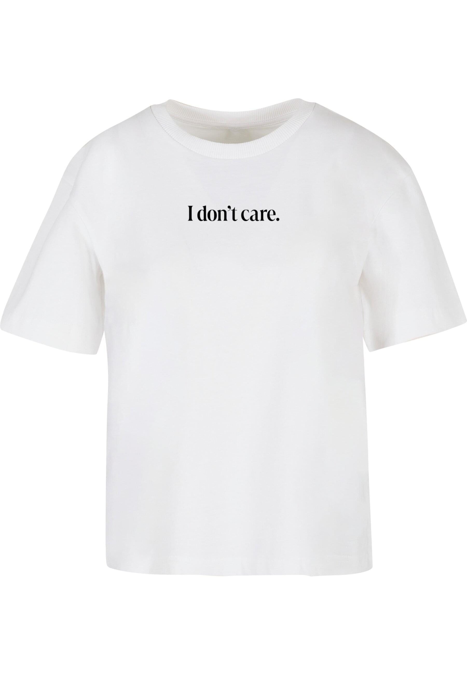 Miss Tee T-Shirt Miss Tee I Don´t Care Tee (1-tlg) günstig online kaufen