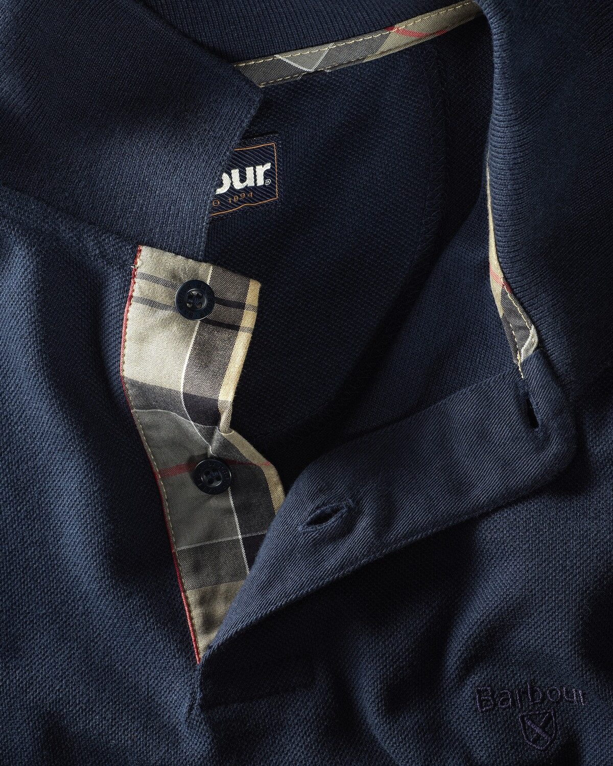Barbour Langarm-Poloshirt Langarm-Poloshirt Sports