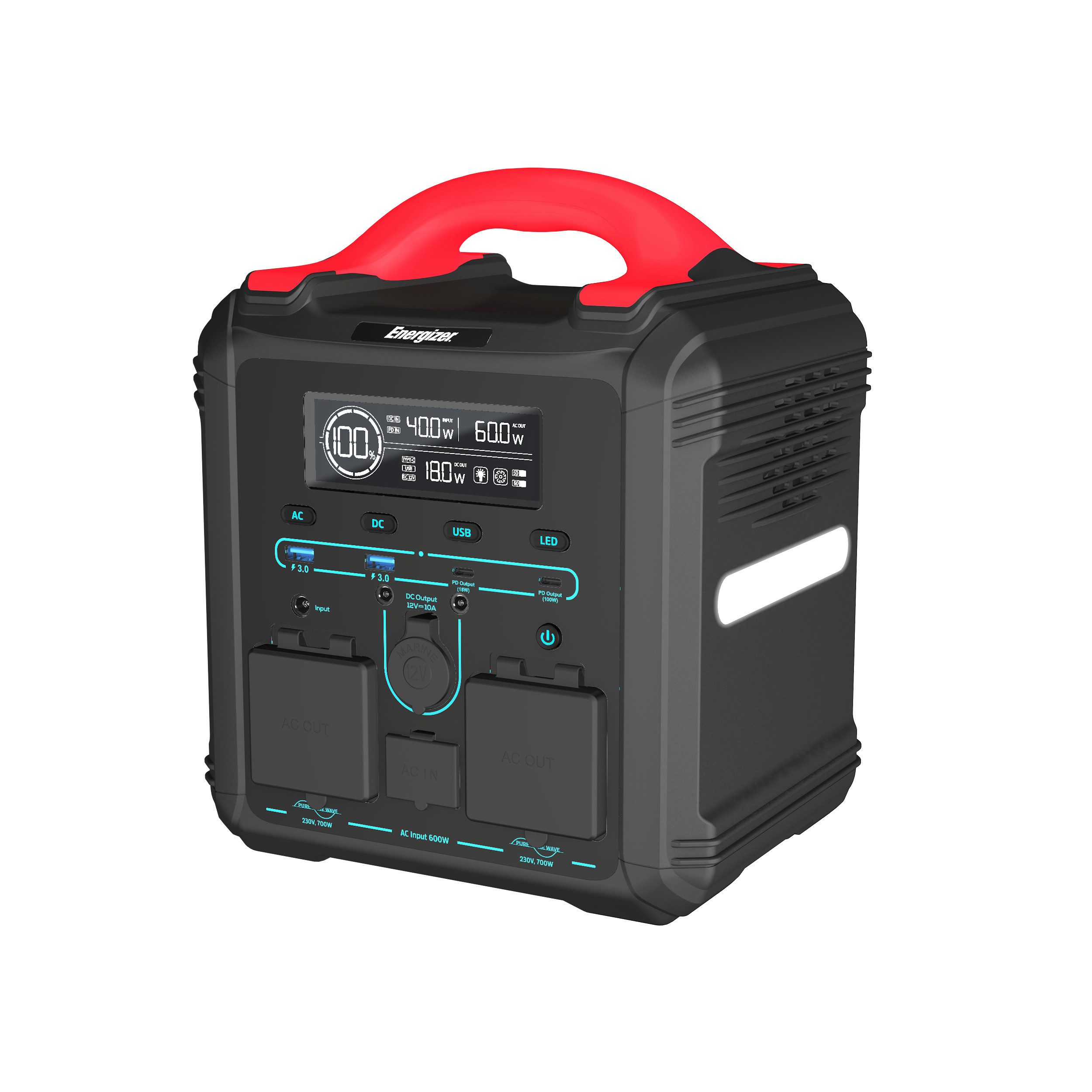 Energizer PPS550W1F Powerstation