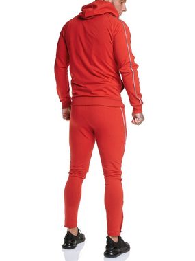 OneRedox Jogginganzug JG-13106 (Sportanzug Jogger Trainingsanzug), Fitness Freizeit Casual