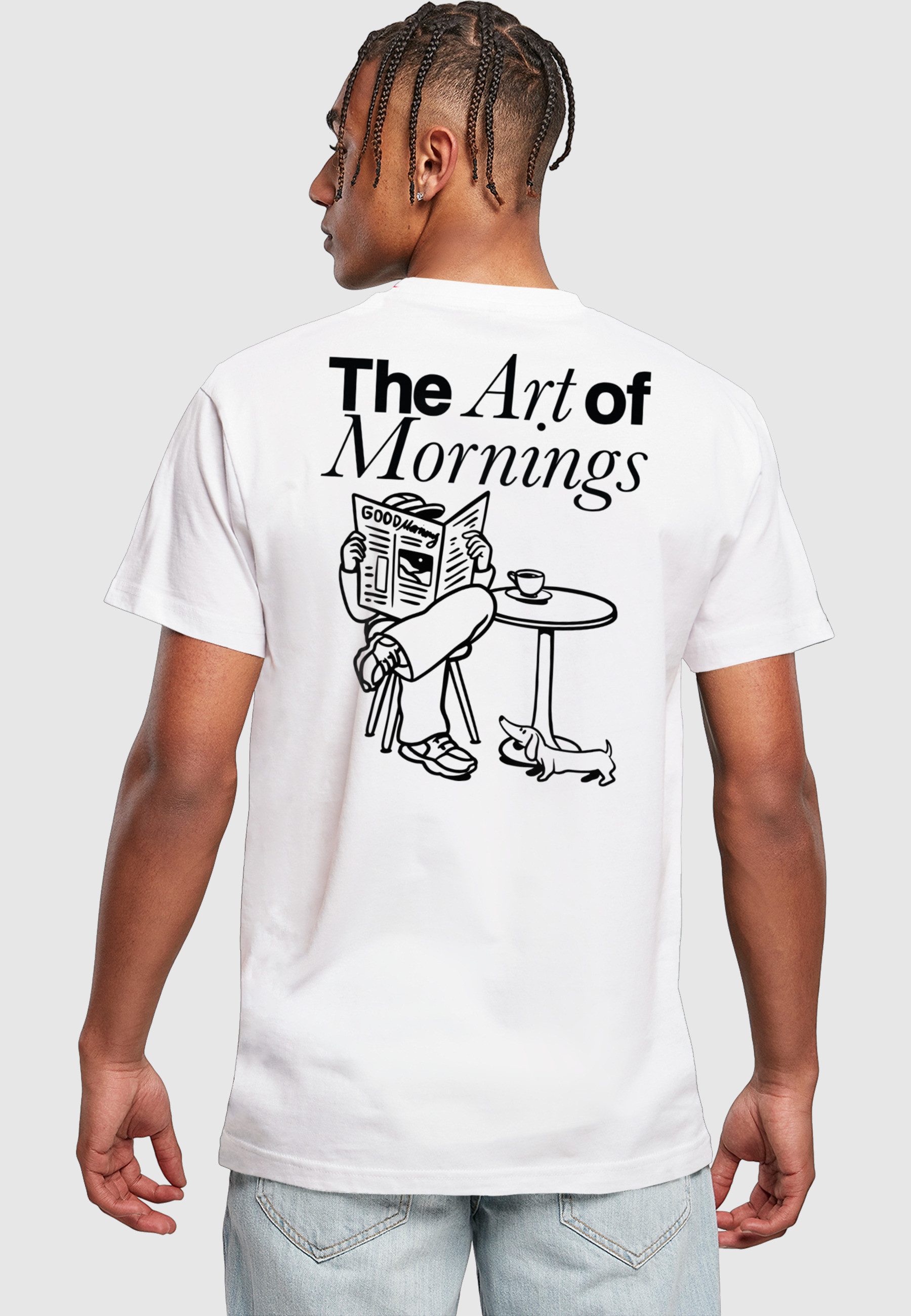 MisterTee T-Shirt MisterTee The Art Of Mornings Tee (1-tlg)