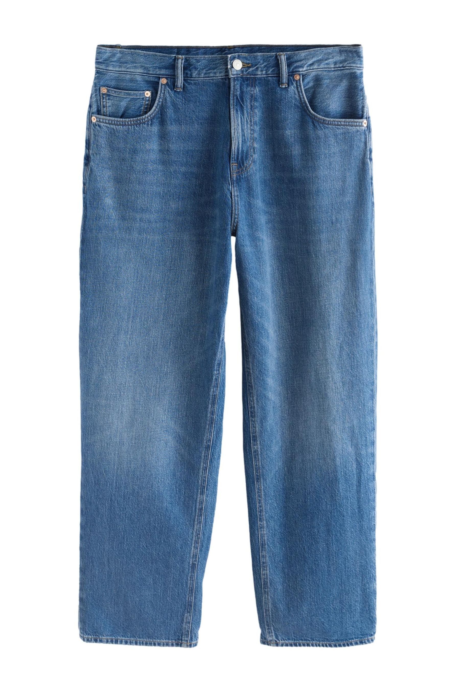 Next Weite Jeans Leichte Baggy Fit Jeans (1-tlg)