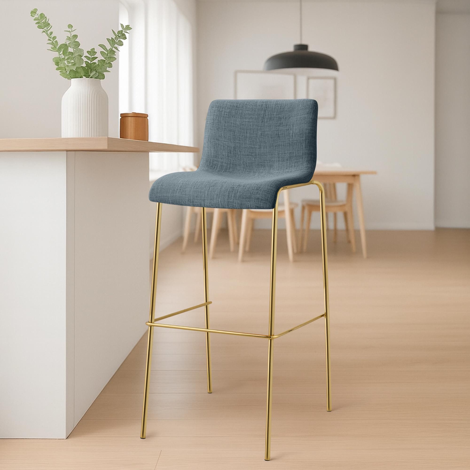 PROREGAL® Barhocker Barstuhl MAUI (1 St)