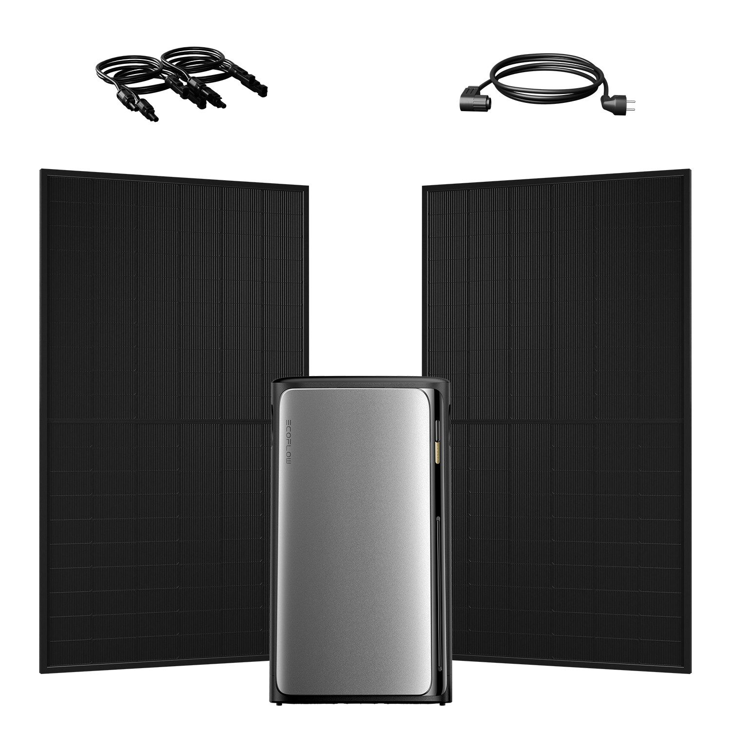 Ecoflow Balkonkraftwerk 1000W/2000W EcoFlow Stream Ultra 1,92 kWh, All-in-One Speicher, 2000 W Solareingang (4 MPPTs) mit integriertem Mikro-Wechselrichter
