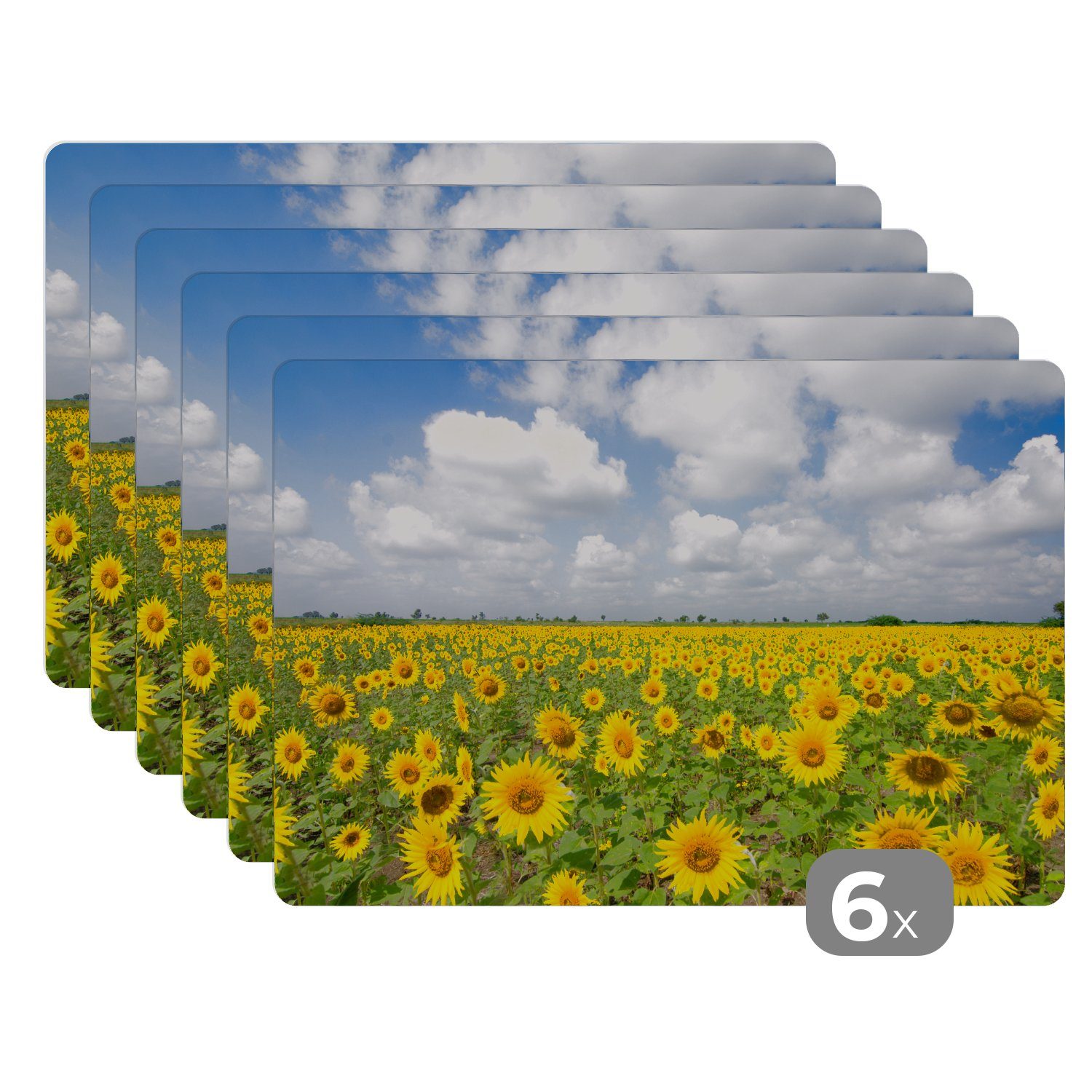 MuchoWow Platzset Sonnenblumen - Blumen - günstig online kaufen