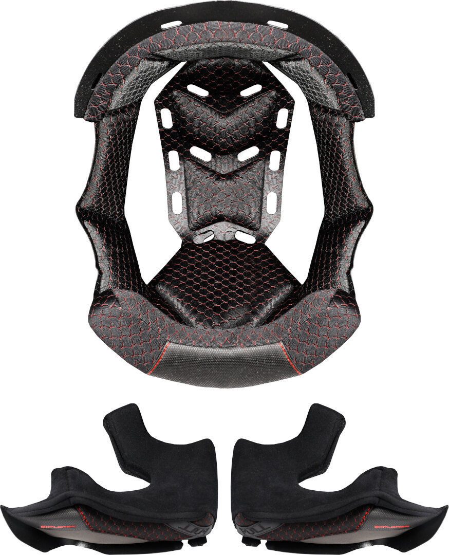 LS2 Motorradhelm MX701 Carbon Innenfutter