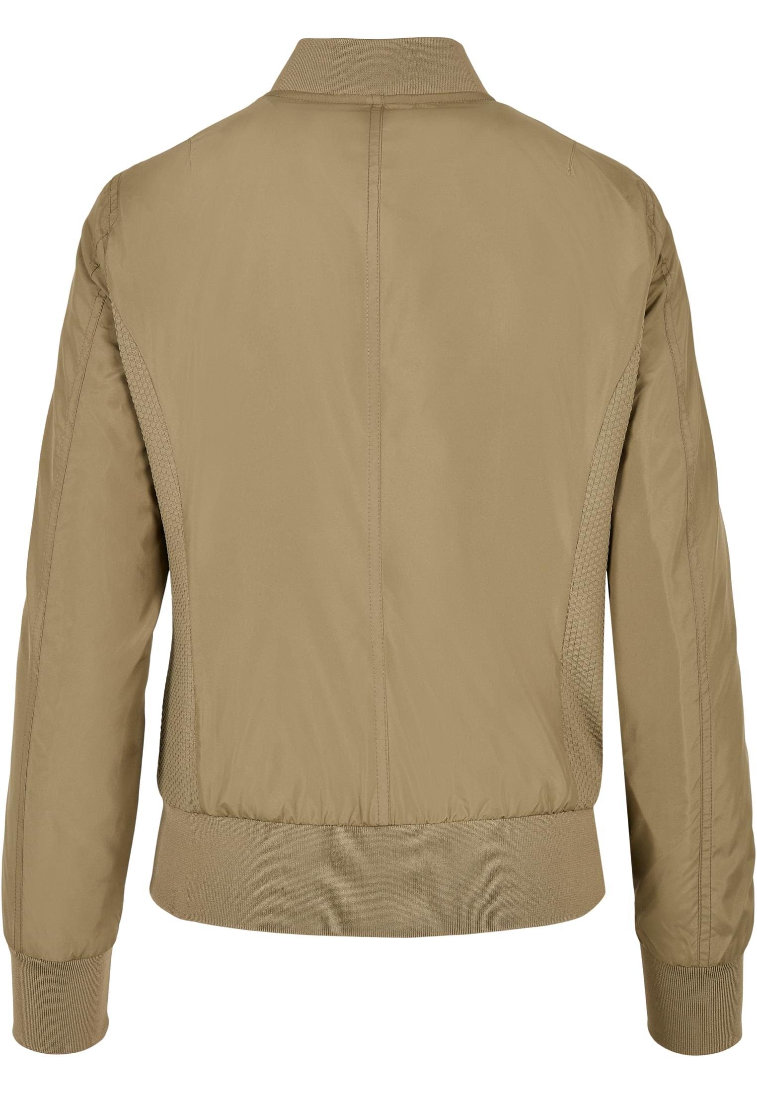 URBAN Damen Bomber Jacket Light Ladies khaki (1-St) CLASSICS Outdoorjacke