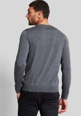 bugatti Strickpullover mit Logostickerei