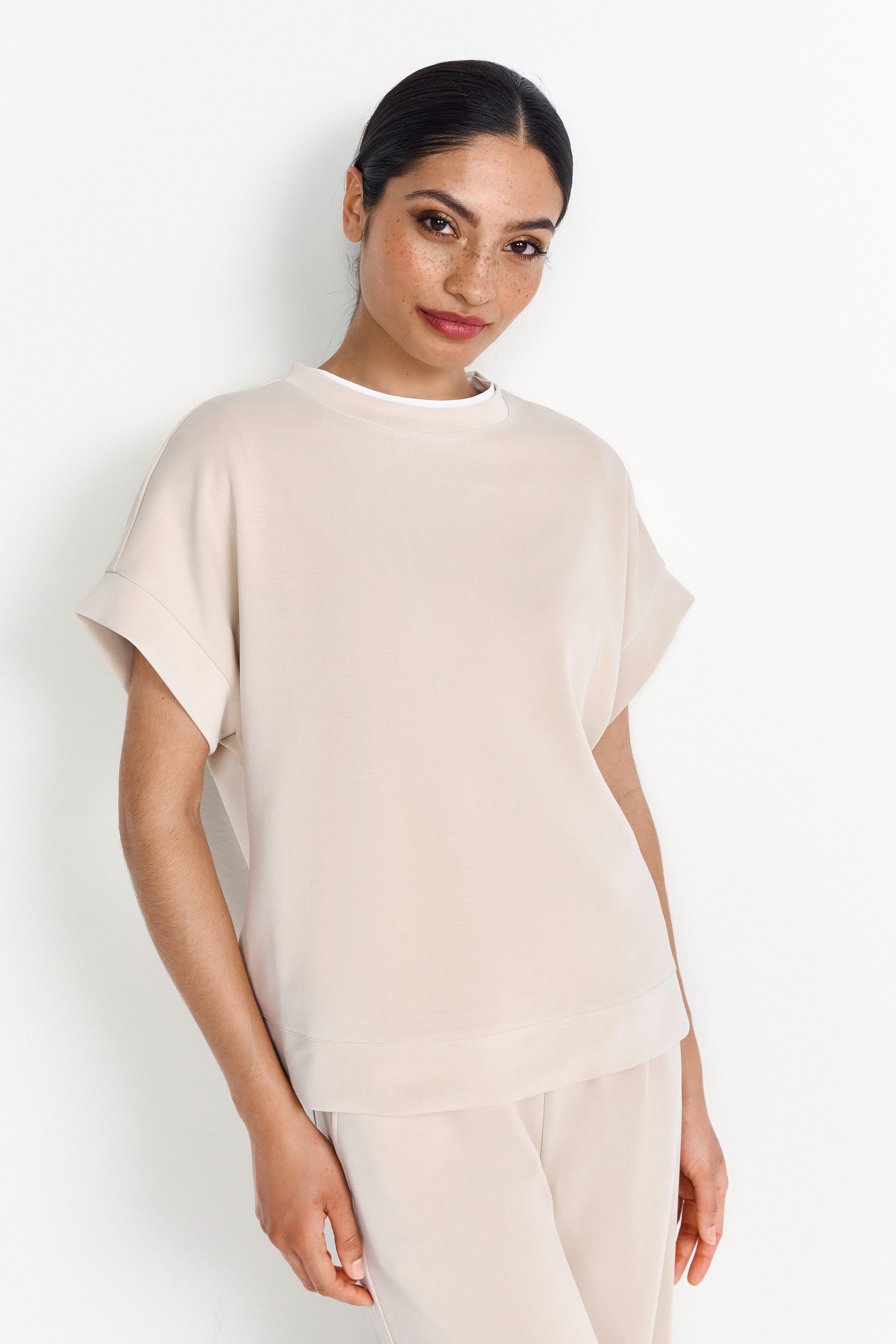 RICHROYAL T-Shirt Regular fit mit Rundhalsausschnitt