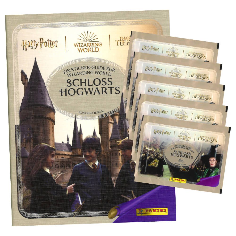 Sammelkarte Harry Potter Sticker Guide 3 - Schloss Hogwarts Sammelsticker