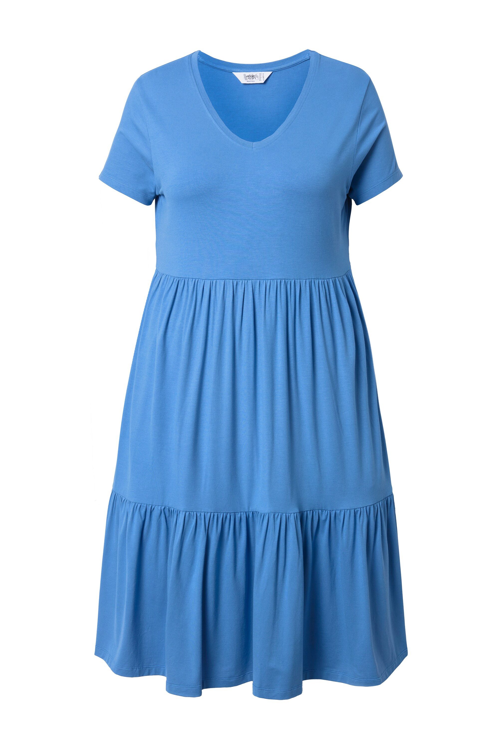 Angel of Style Midikleid Jerseykleid V-Ausschnitt günstig online kaufen