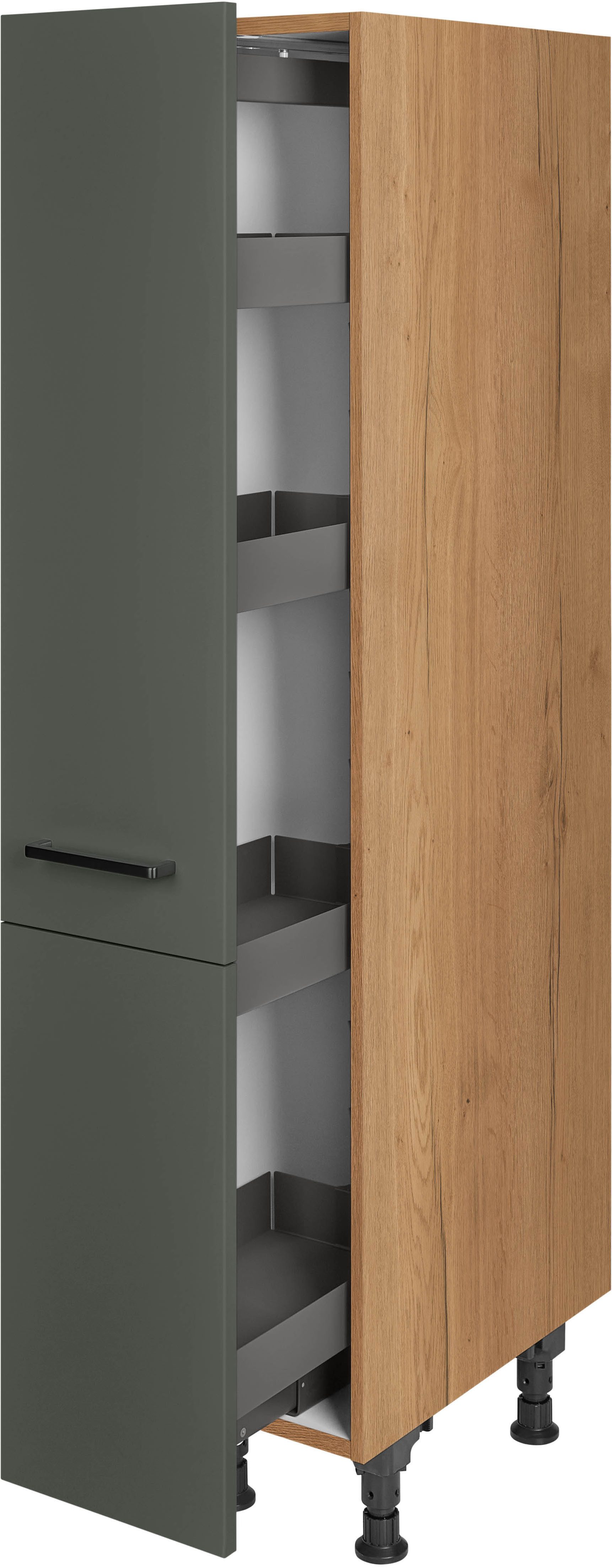 nobilia® Apothekerschrank "Easytouch", mit 4 Einhängekörben, Breite 30 cm, Höhe 167,8 cm, vormontiert, Ein- und Auszugsdämpfung SoftStoppPro