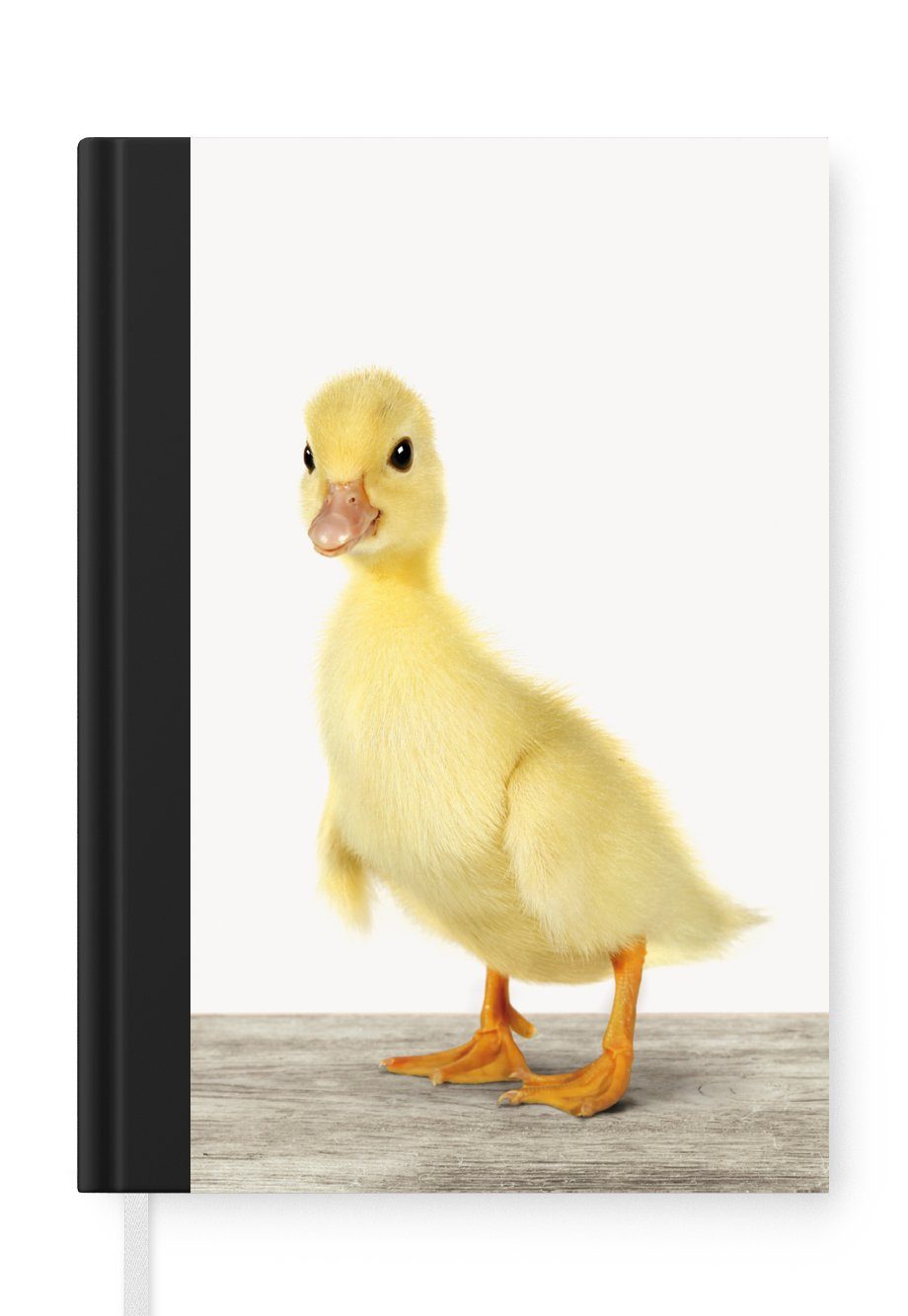 MuchoWow Notizbuch Ente - Küken - Tiere - Süß - Mädchen - Jungen - Kinder, Notebook, Notizblock a5, Tagebuch, Journal Liniert