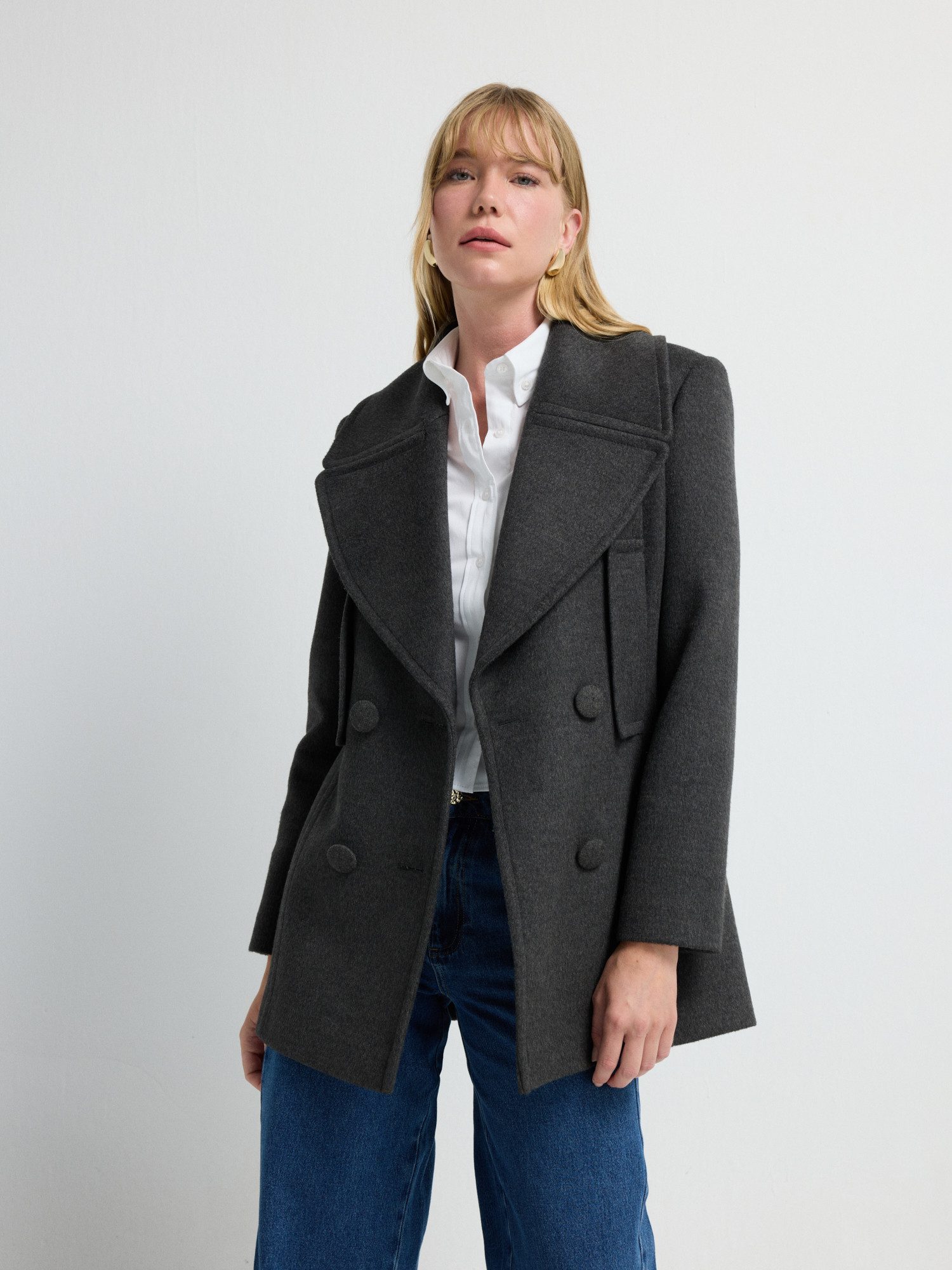 adL Dufflecoat Klassischer Mantel