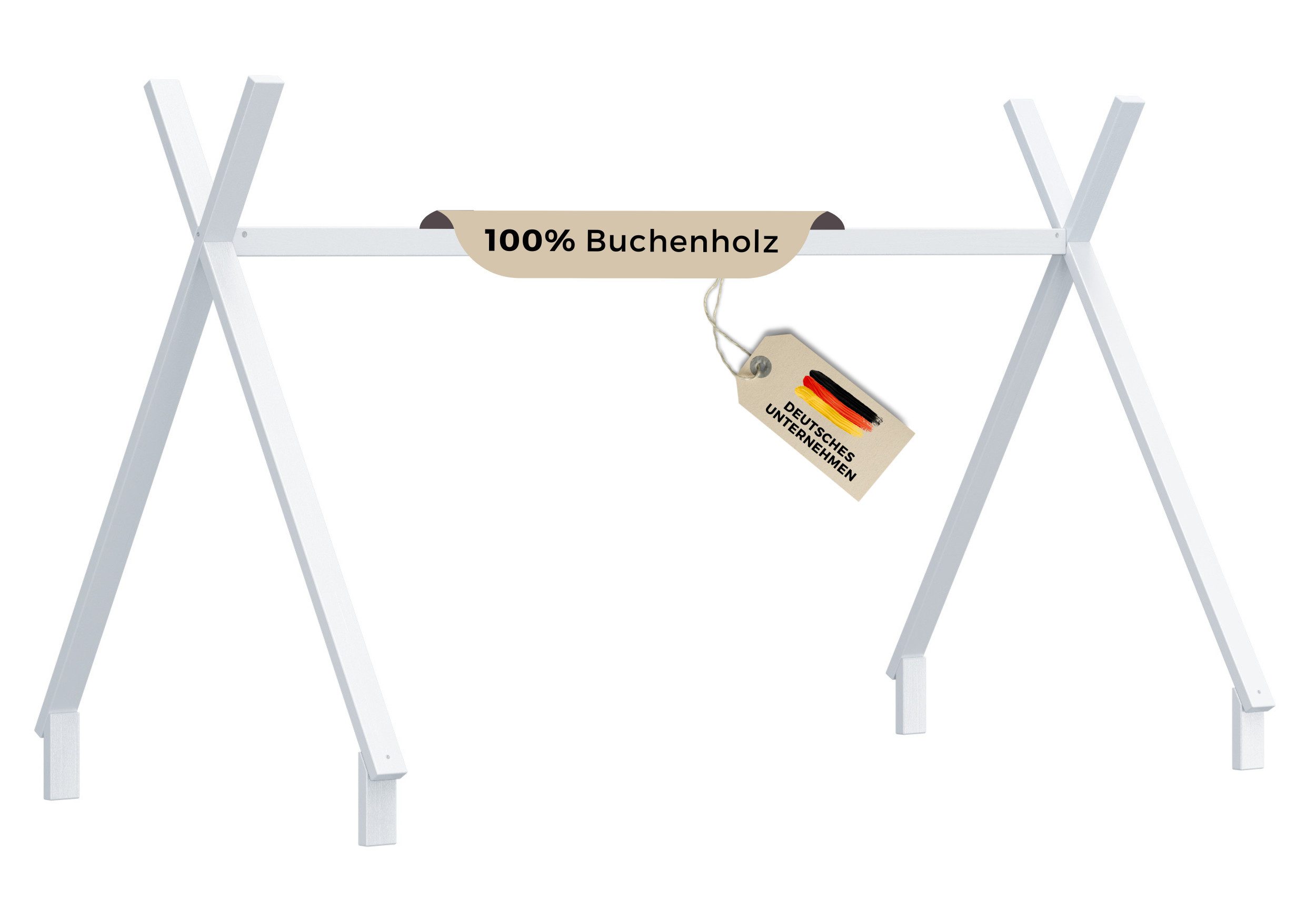Alavya Home® Kinderbett Bodenbett "TITAN" DACH günstig online kaufen