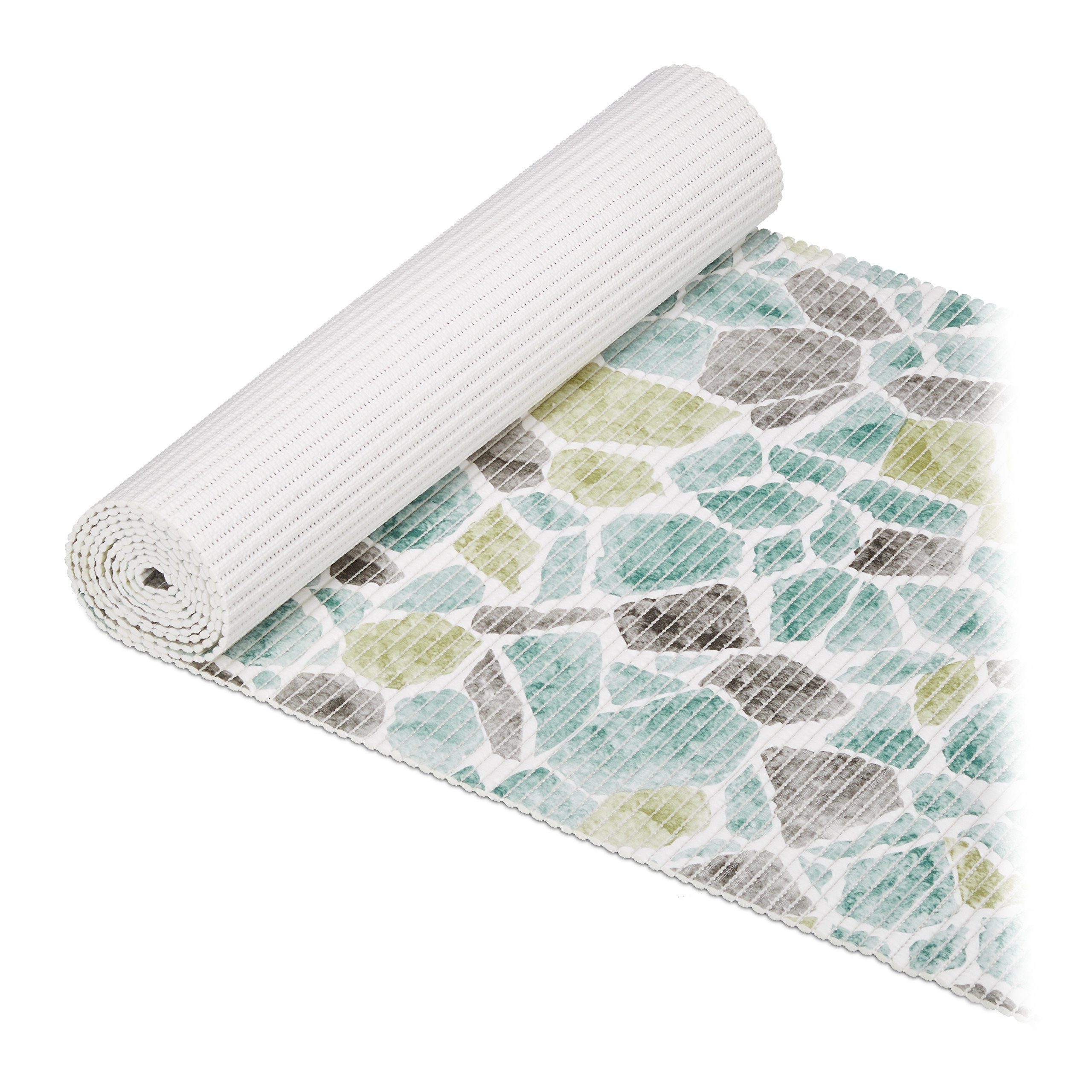 relaxdays Schaum-Badematte Weichschaummatte Badezimmer, Höhe 5 mm, Kunststoff, rechteckig, B