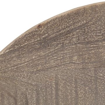 furnicato Couchtisch Schüsselförmiger Ø60 cm Mango Massivholz