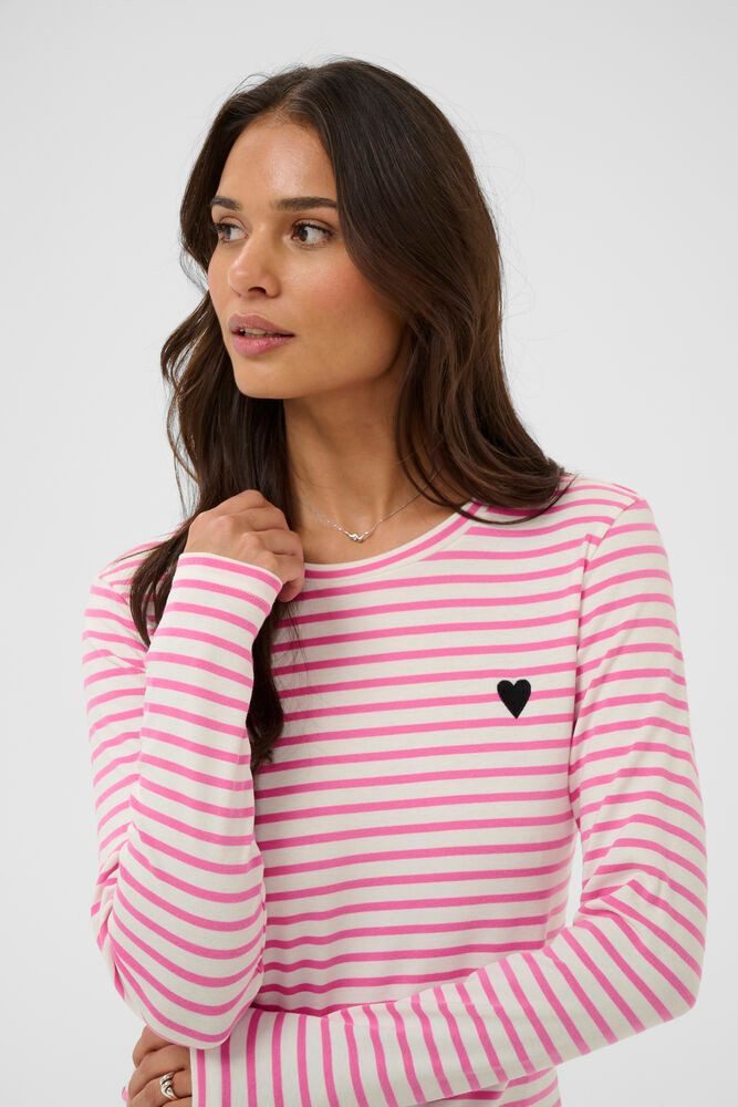 KAFFE 2-in-1-Langarmshirt Liddy T-Shirt