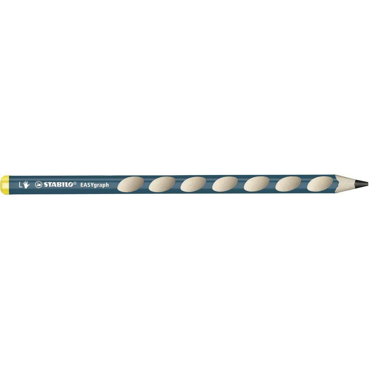 Bleistift Ergonomischer Dreikant-Bleistift für Linkshänder - STABILO EASYgraph i