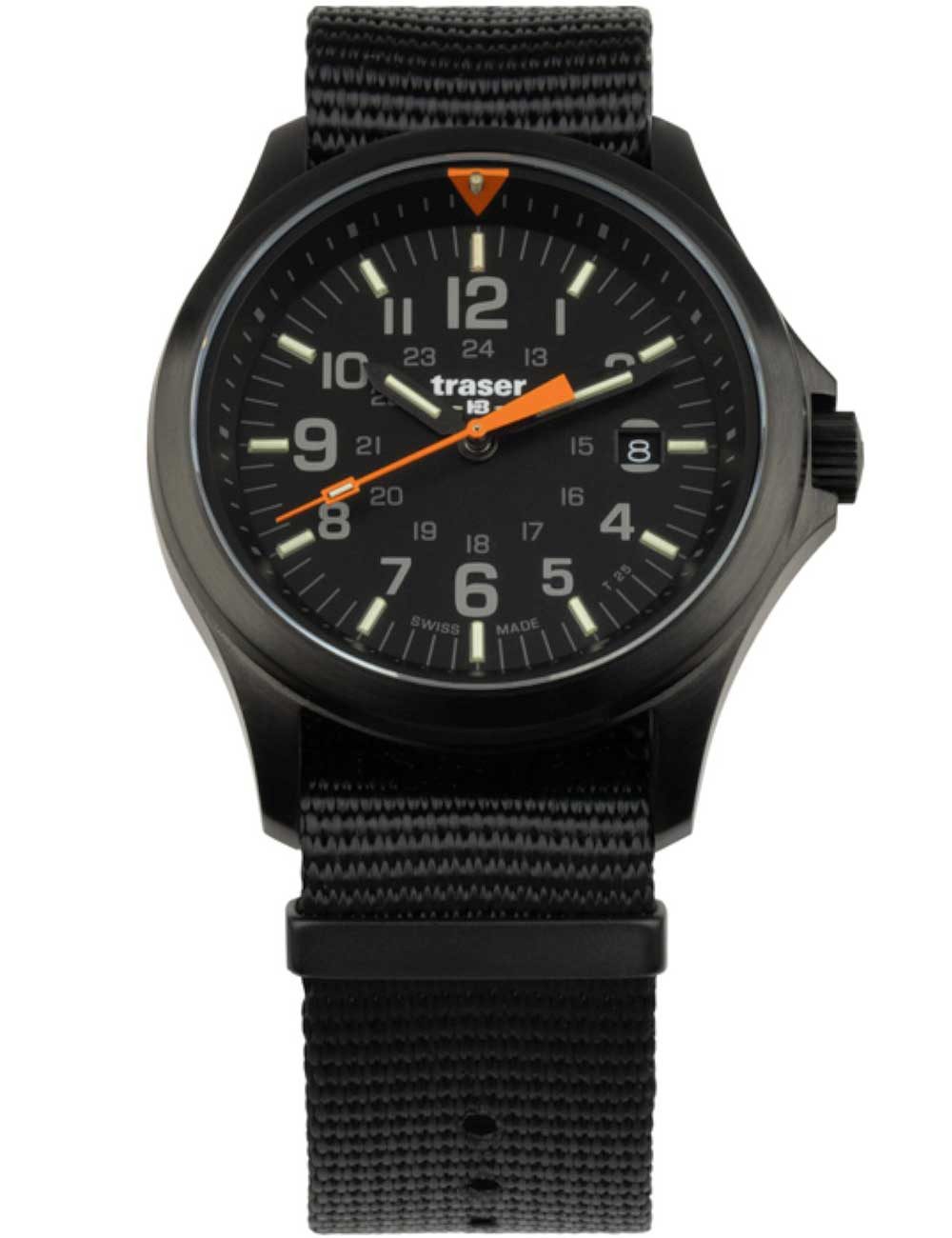 Quarzuhr Traser H3 111066 Herrenuhr P67 Officer Pro Black 42mm 10ATM Traser H3 111066 Herrenuhr P67 Officer Pro Black 42mm 10ATM