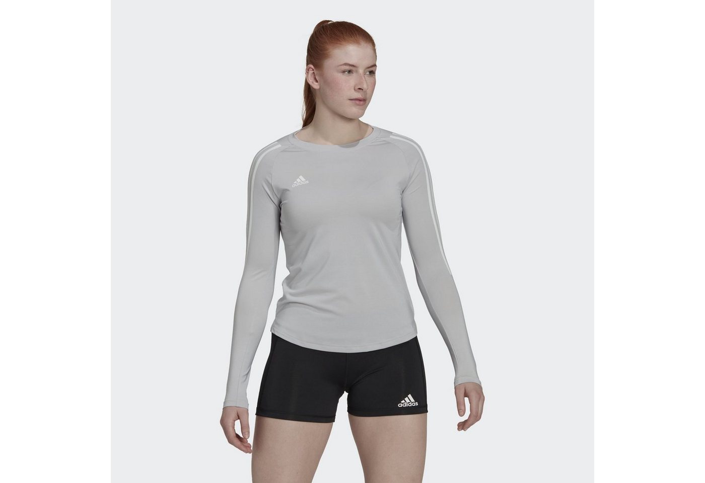 adidas Performance Volleyballtrikot HILO LONGSLEEVE › grau  - Onlineshop OTTO
