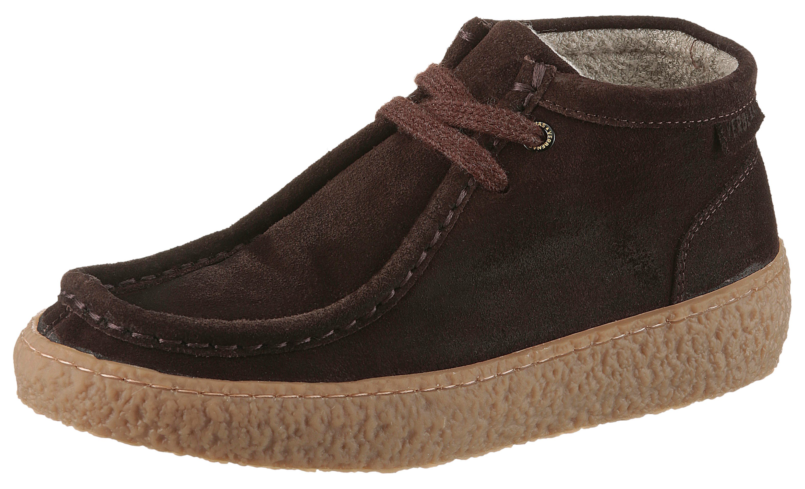 VERBENAS Britten Serraje Schnürboots Stiefelette, Plateauboots, günstig online kaufen