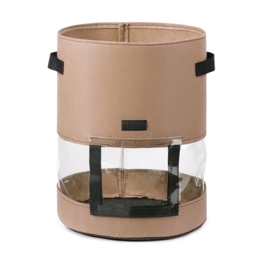 Rosnek Pflanzkübel 26/43L, Transparent, Sichtbar, für günstig online kaufen