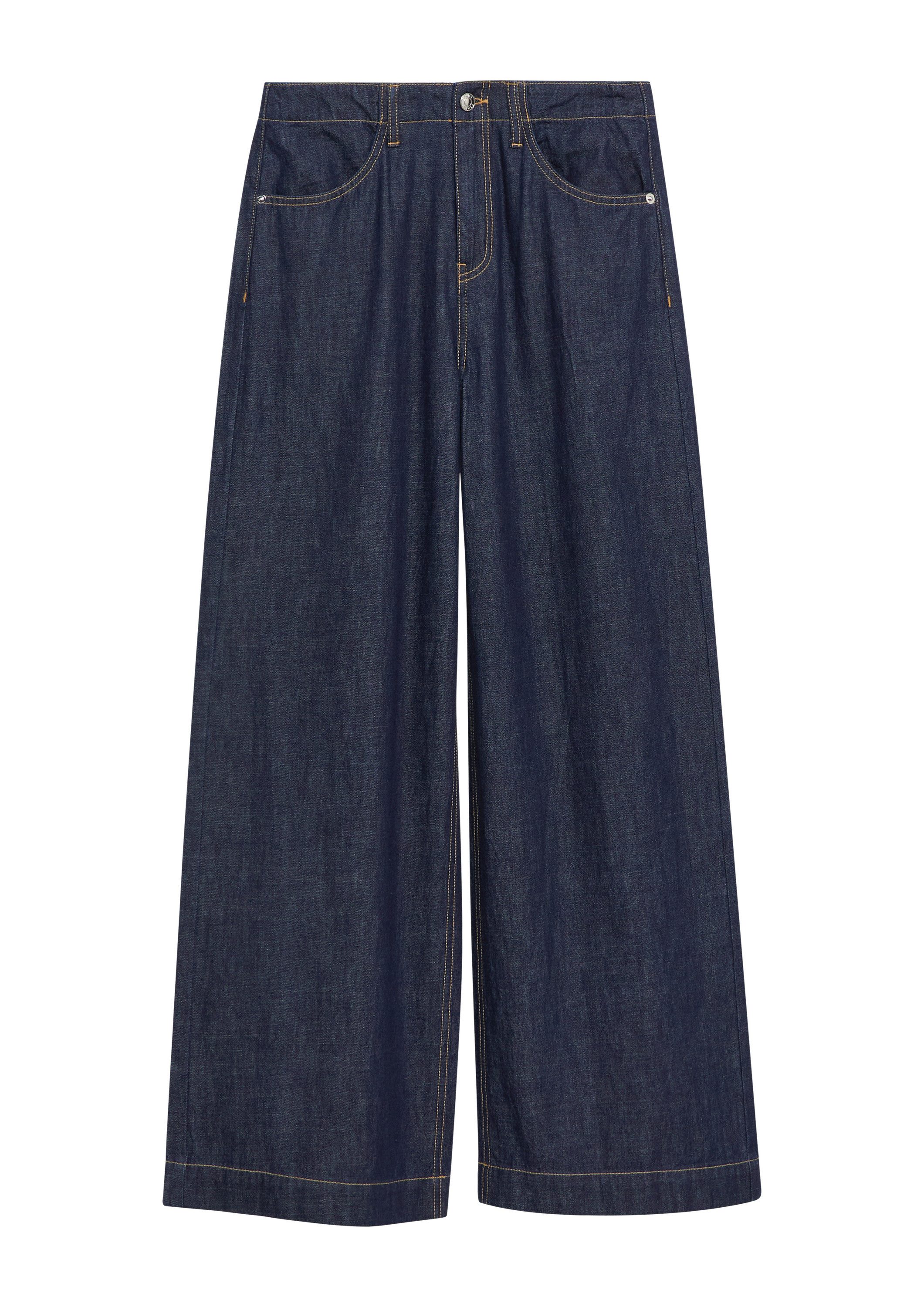 comma Weite Jeans Jeans-Hose ANNA - Leichte Wide Leg Jeans