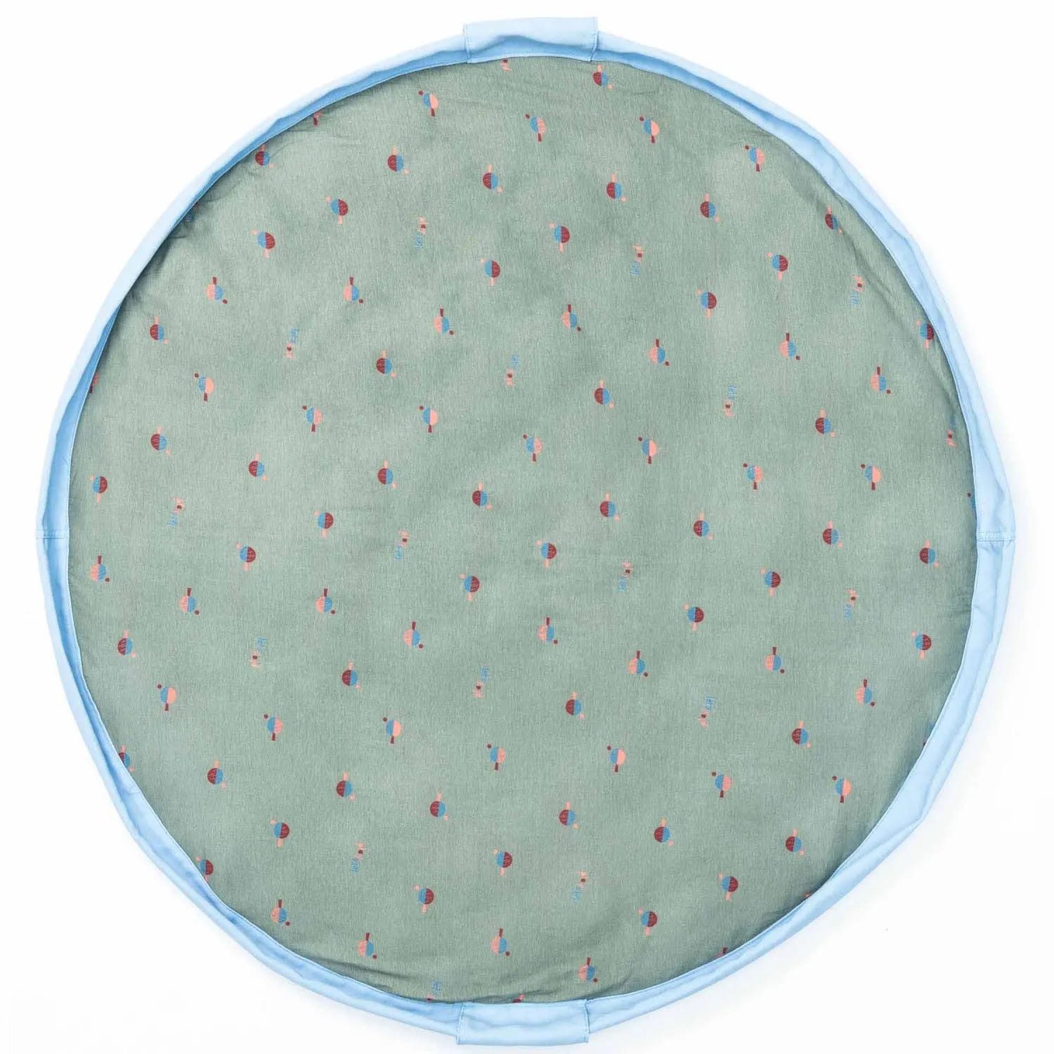Boni-Shop Spielmatte Play&Go Kinderteppich, Spielteppich, Spielmatte - Tasche, Farbe: Ping, Pong
