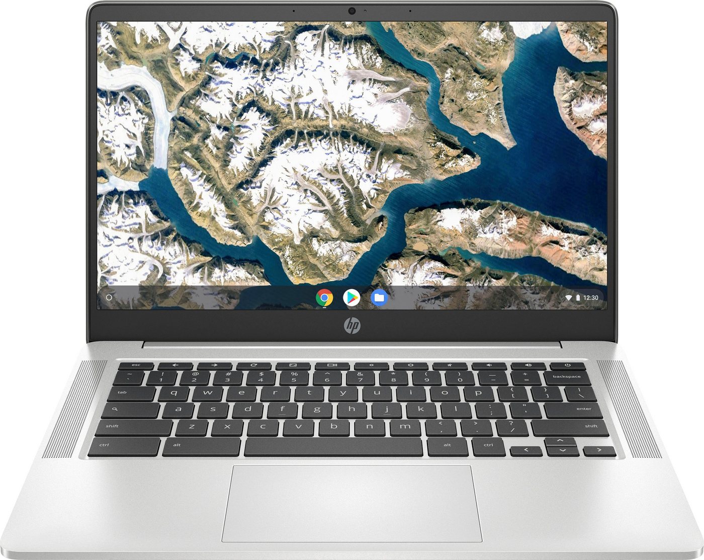 HP Chromebook 14a-nd0020ng Chromebook (35,6 cm/14 Zoll, AMD 3015Ce, Radeon Graphics, 64 GB SSD)