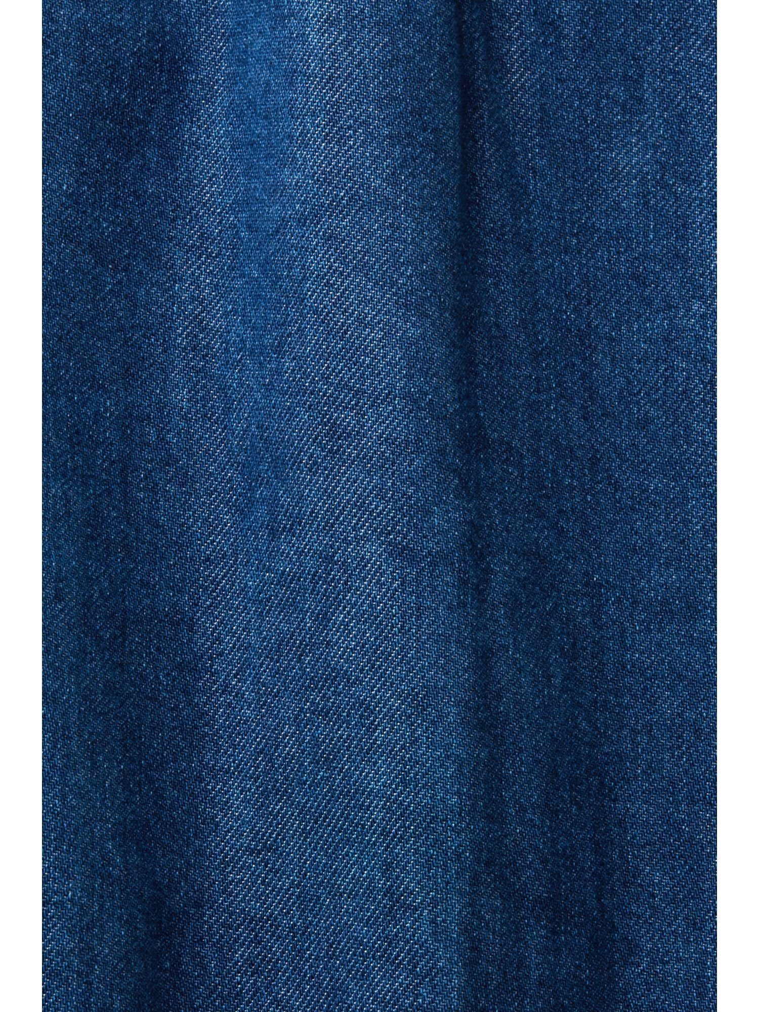 Jeansjacke Collection WASHED Jeansjacke mit Esprit Bindegürtel MEDIUM BLUE