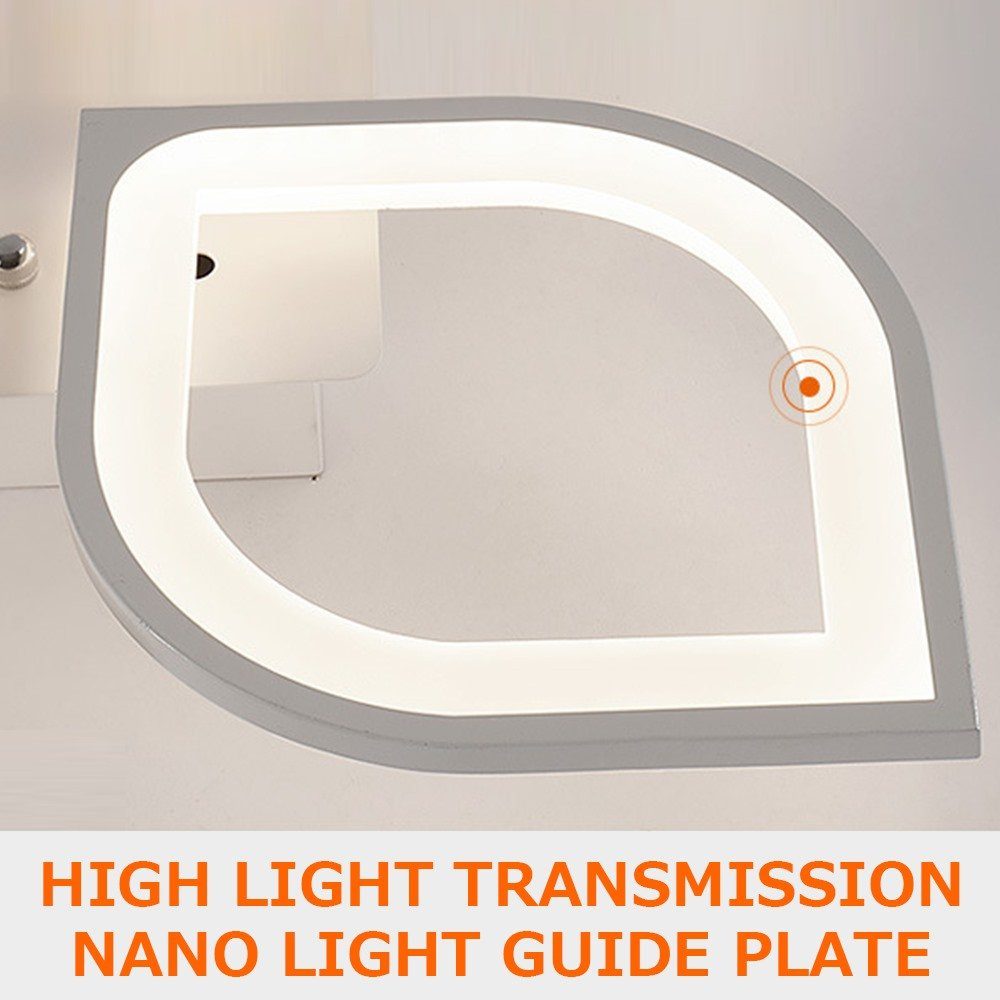 Fernbedienung Daskoo integriert, LED Dimmbar Köpfe stufenlos Deckenlampe fest LED Deckenleuchte Warmweiß/Neutralweiß/Kaltweiß, dimmbar Schlafzimmer, 4/8 LED Deckenleuchten mit