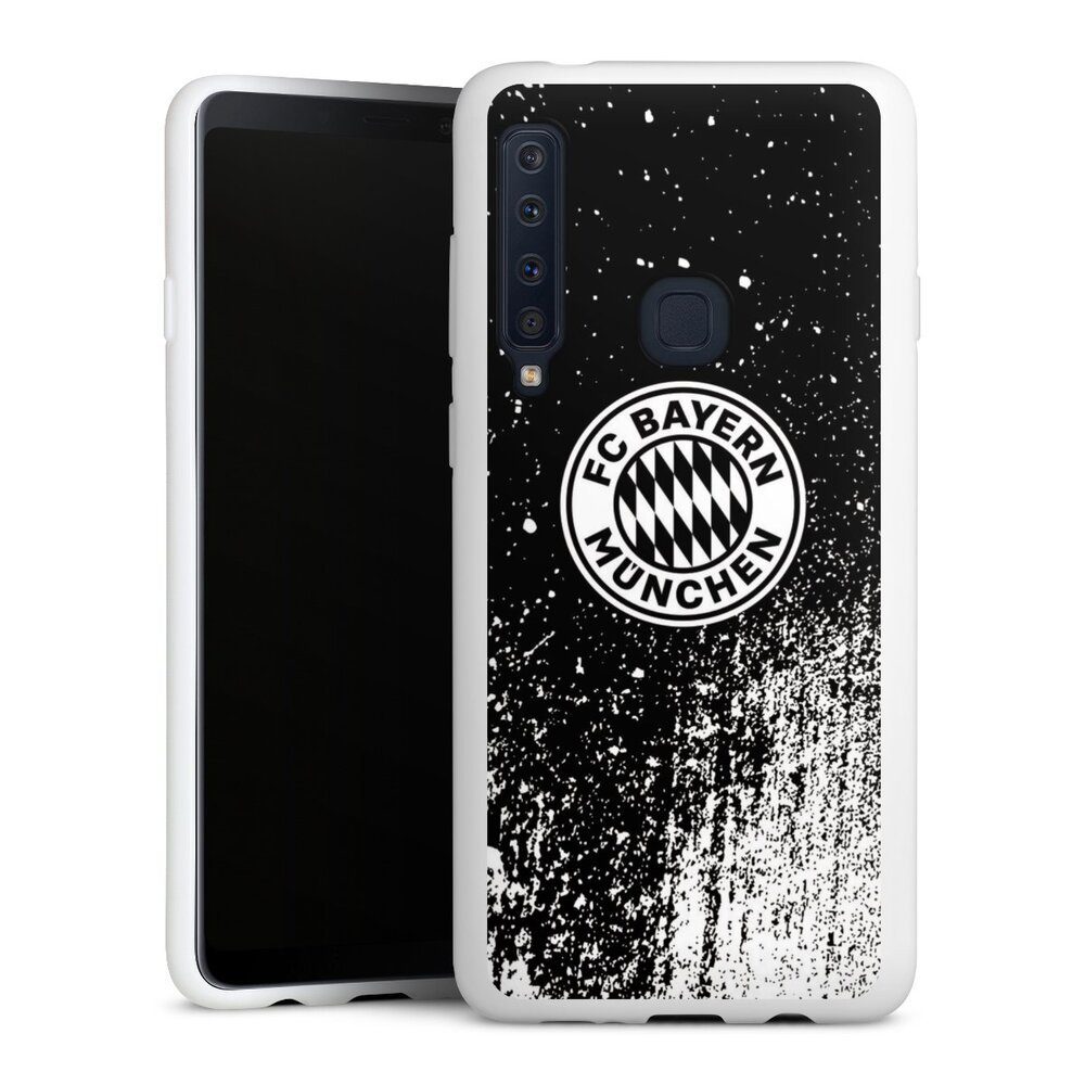 Handyhülle FC Bayern München Offizielles Lizenzprodukt FCB Splatter Schwarz - FCB