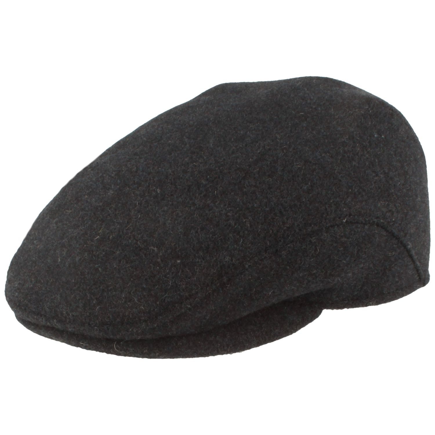 Breiter Schiebermütze Schlichte Flatcap mit Ohrenklappen warm
