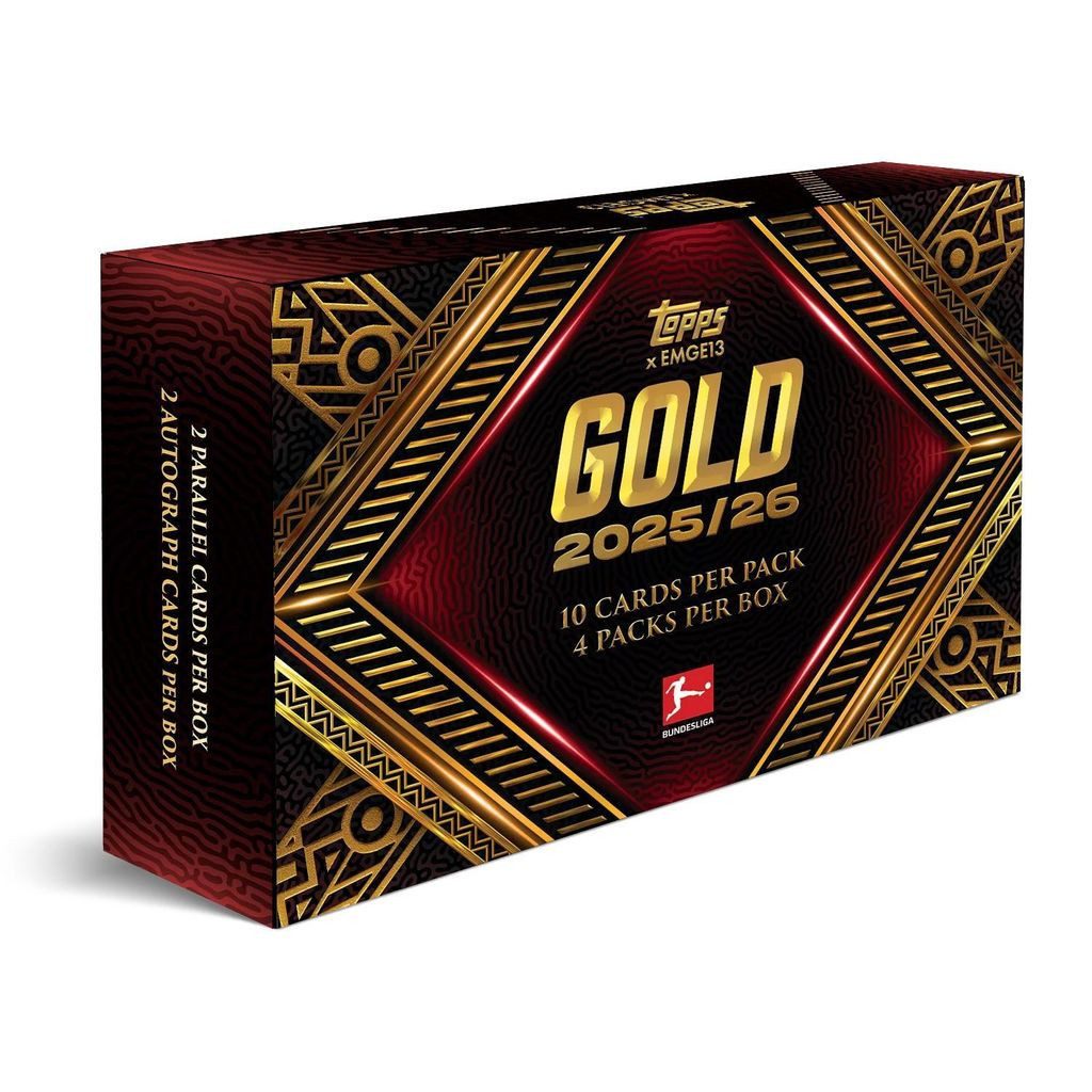 Topps Sammelkarte Topps Bundesliga Gold 2025/26 Hobby Box