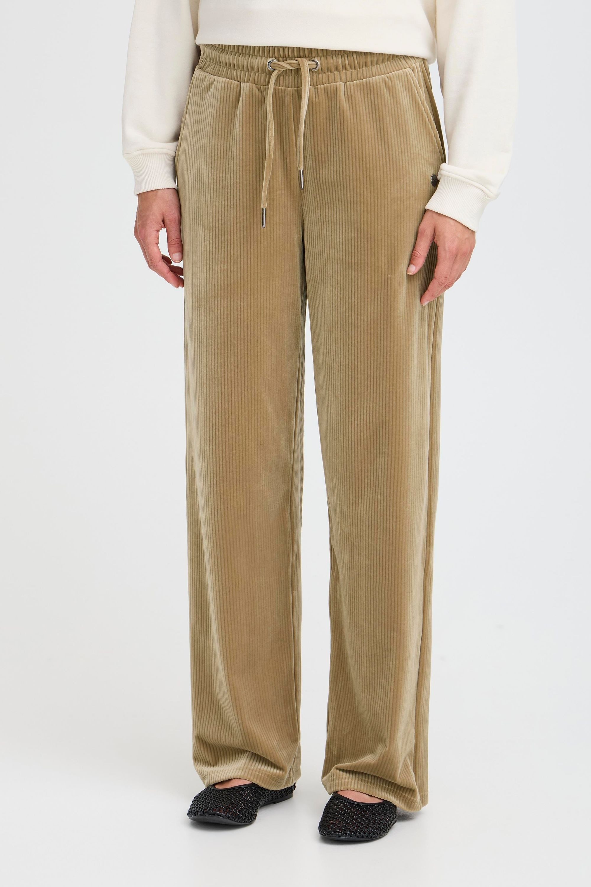 OXMO Loungehose OXEBBA WIDE LEG PANTS Moderne Hose mit Bindeband günstig online kaufen