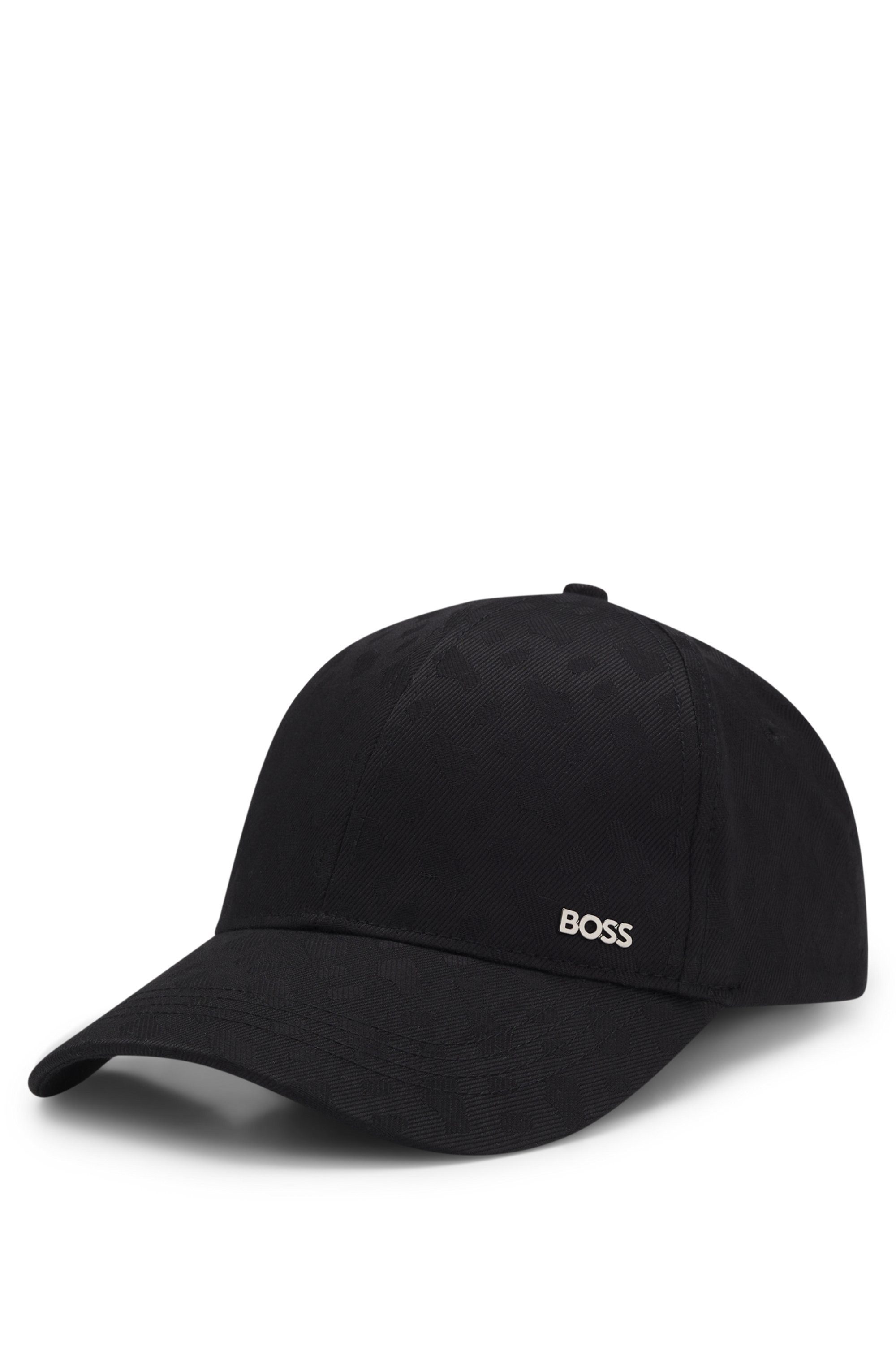 BOSS Baseball Cap Zed-M mit Logoschriftzug, tonales Muster