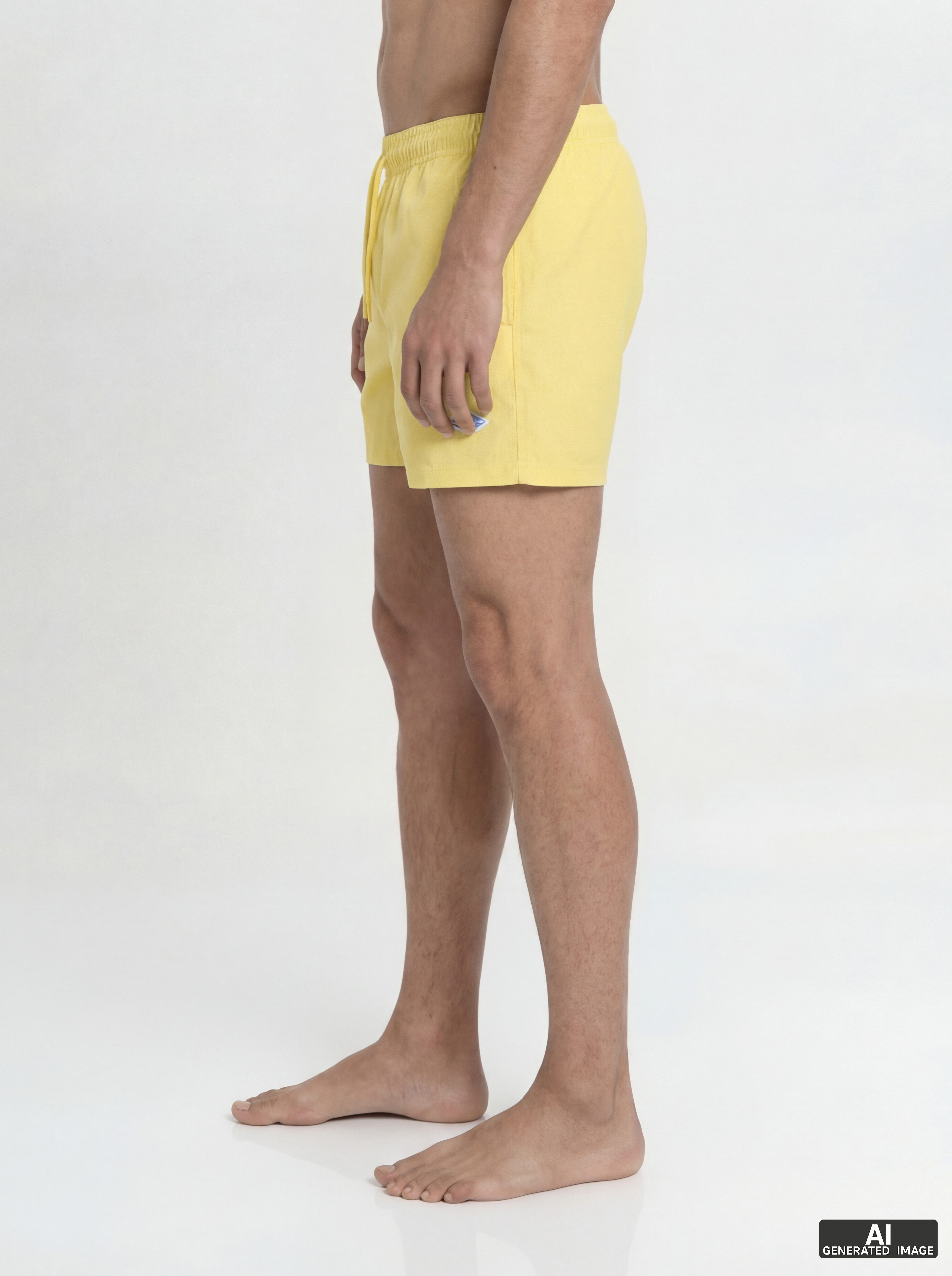 Jack & Jones Badeshorts JPSTMAUI TROPIC SOLID SWIM SHORTS SN Kunstfaser, normal geschnitten