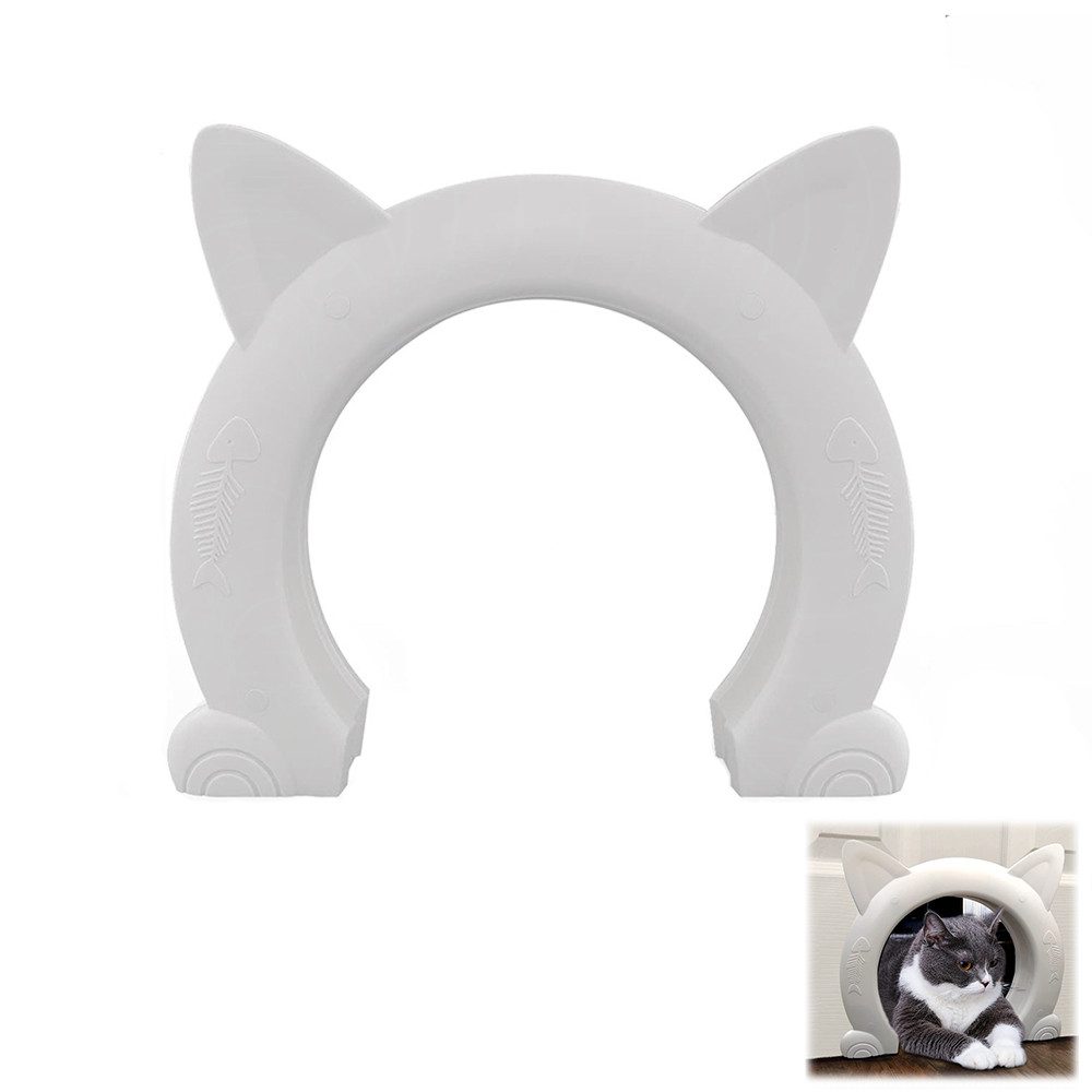 NUODWELL Katzenklappe Katzentür Innentür, Haustiertüren für alle kleine Kat günstig online kaufen