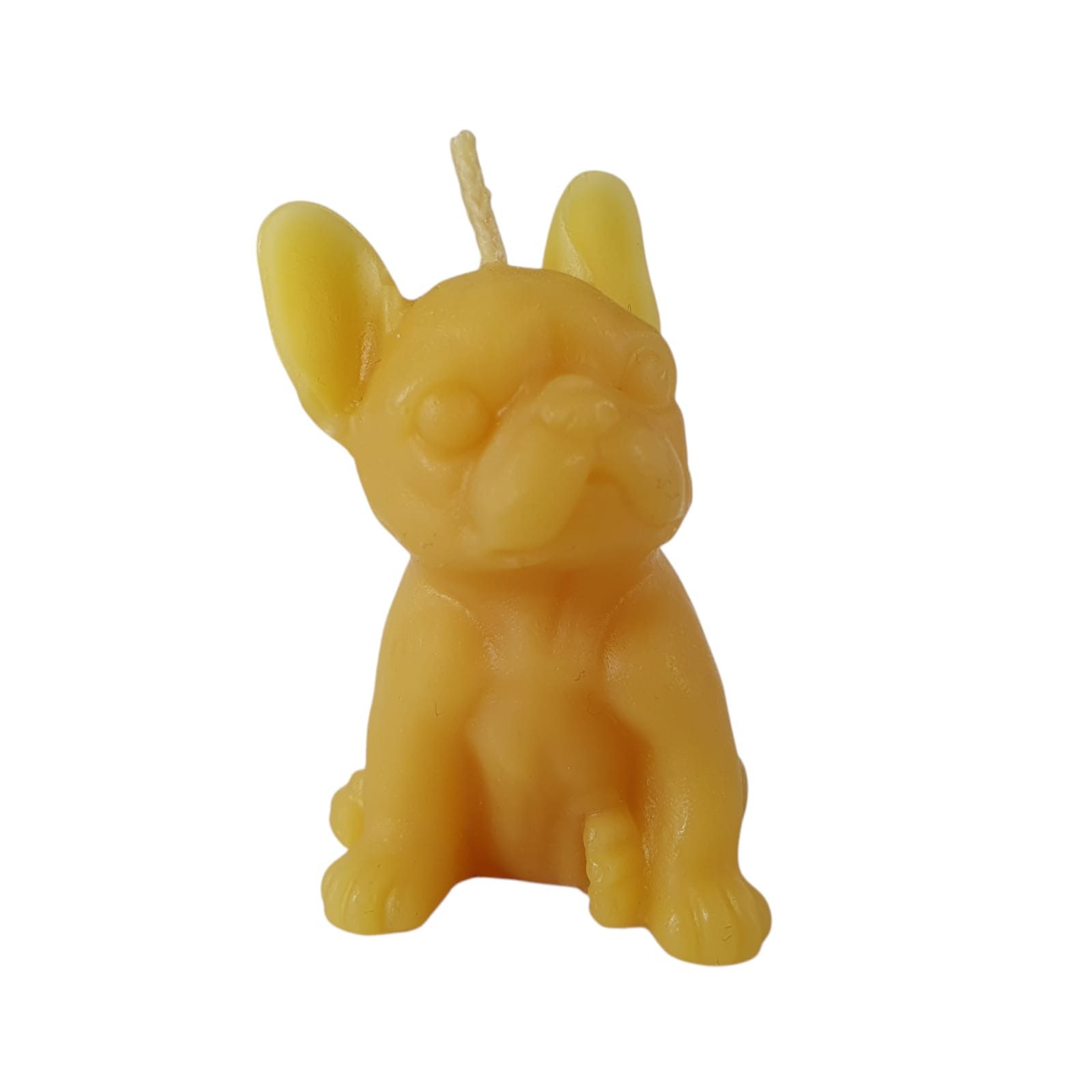 Aspinaworld Formkerze Bienenwachskerze - Bulldogge Kerze 5 cm - Bienenwachs günstig online kaufen