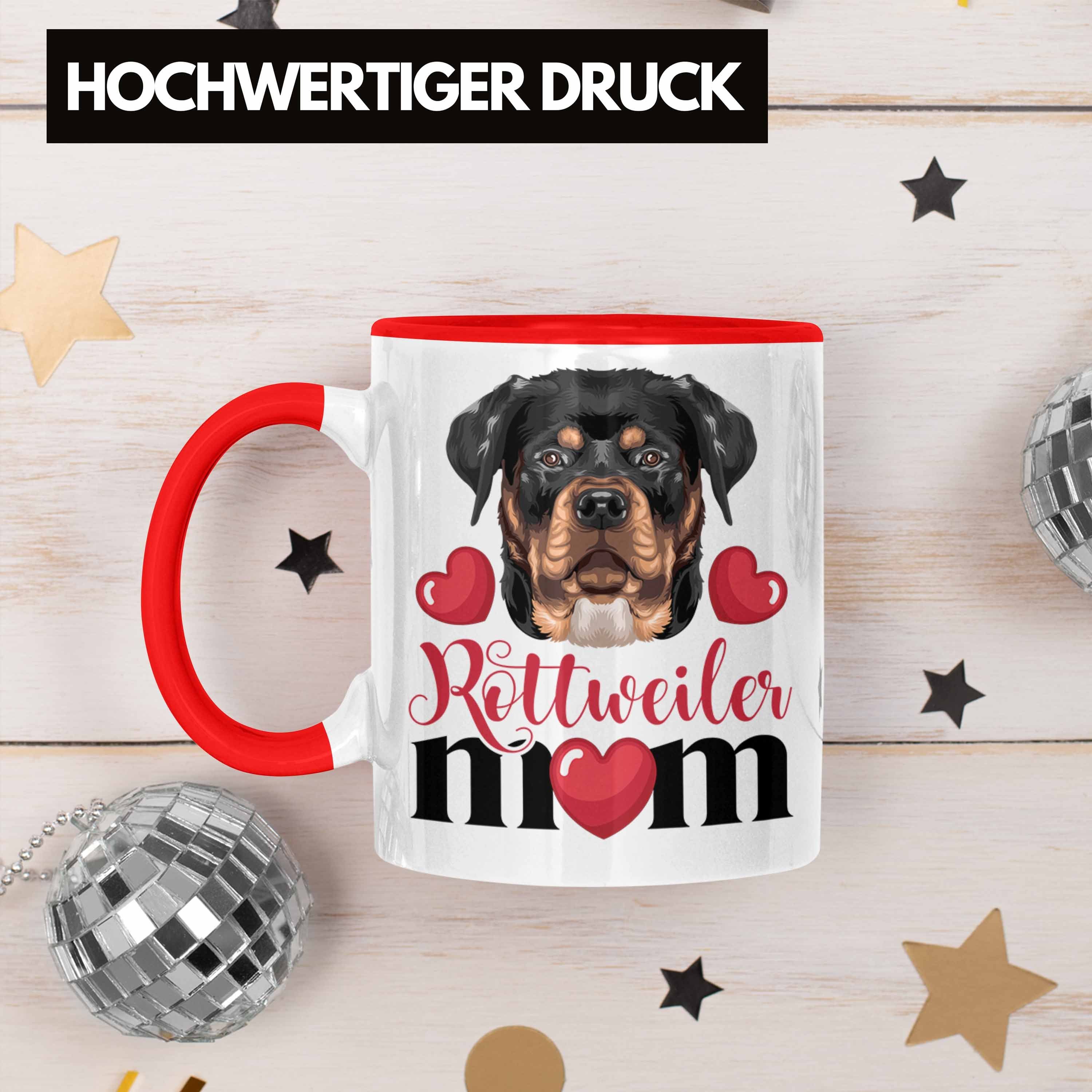 Tasse Mama Geschenkid Rottweiler Trendation Spruch Tasse Besitzer Lustiger Mom Geschenk