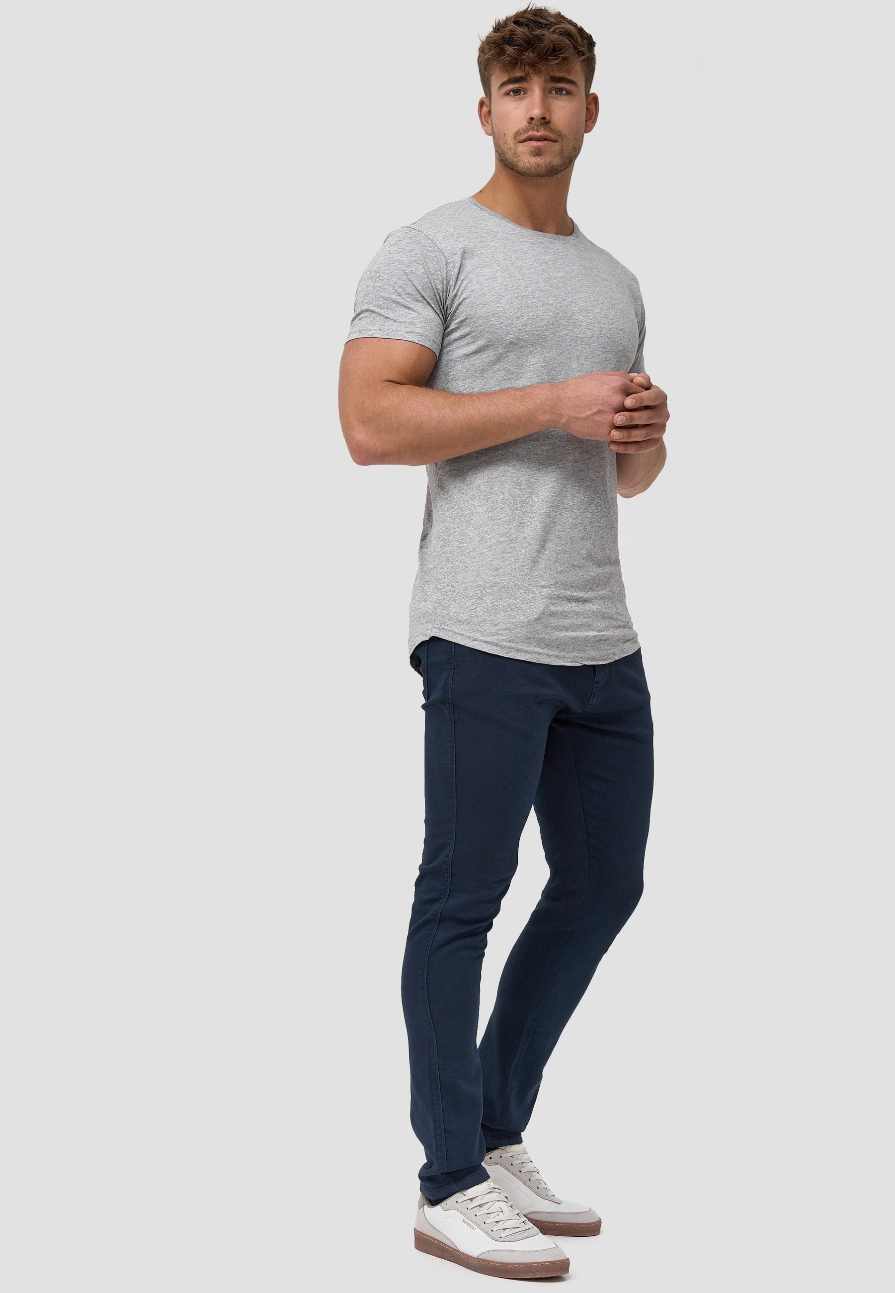 Indicode Slim-fit-Jeans Milos Navy