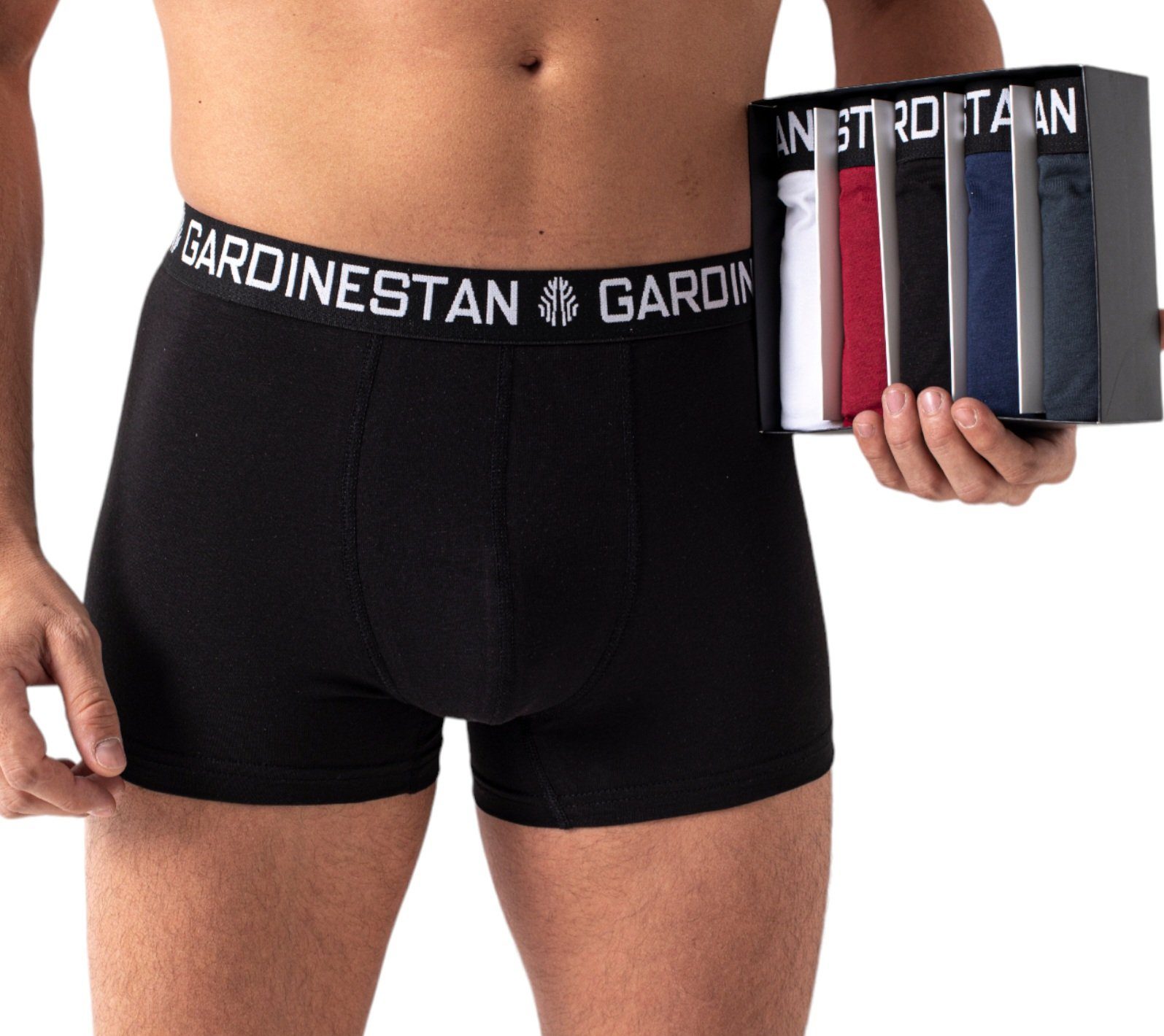 GARDINESTAN GmbH Mix Pack, 10 pack) Unterhosen(5er Männer CFO Boxershorts Unterhosen Pants (5-St., Boxer Moderne 5 Herren JUNG 10 Boxershorts Männer pack) Pants Herren