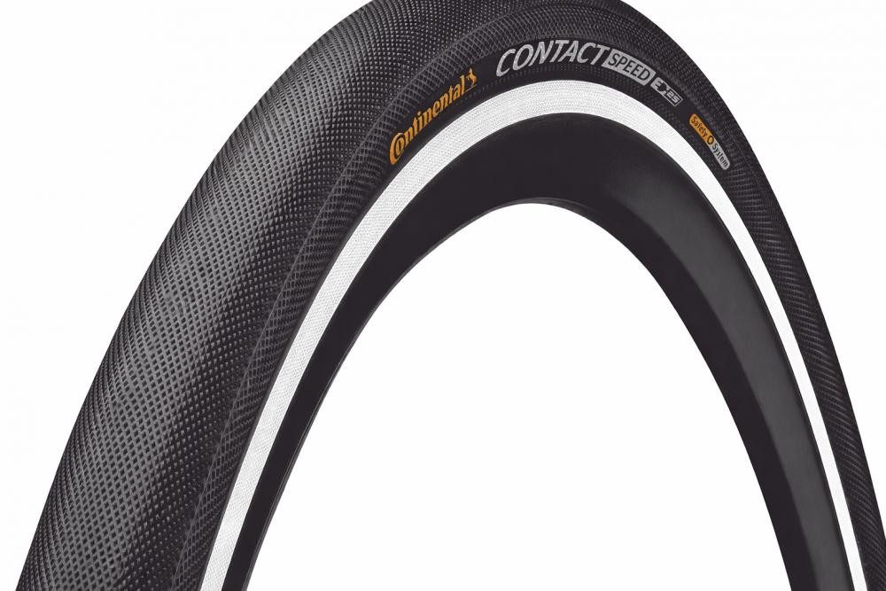 CONTINENTAL Fahrradreifen Continental Reifen Contact Speed Reflex 28x1.60 Zoll 42-622 sw. Skin R