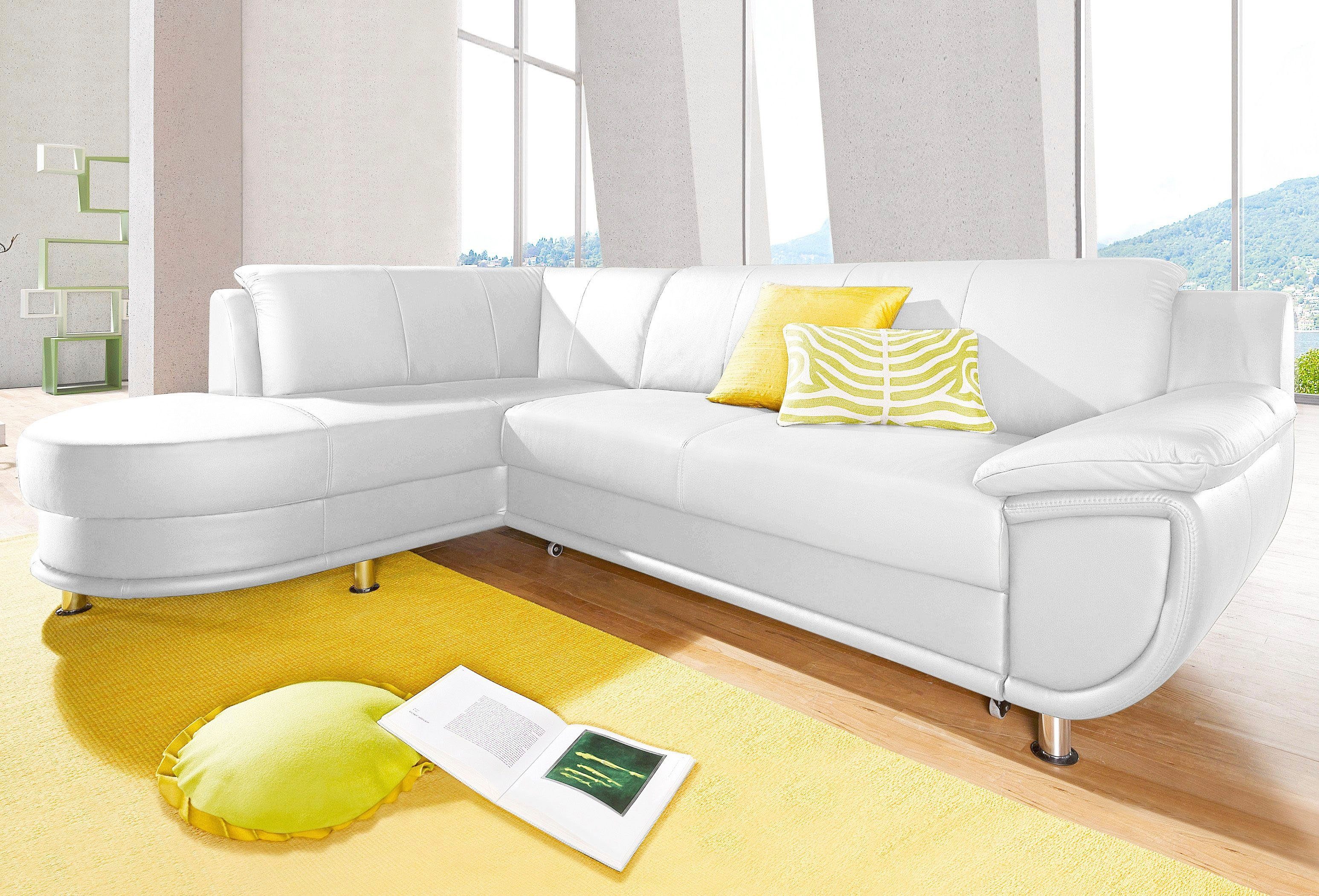 TRENDMANUFAKTUR Ecksofa Rondo, zeitlos und elegant, günstig online kaufen