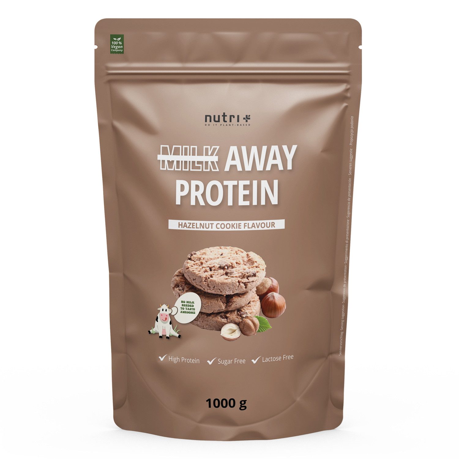 nutri+ Milk Away Protein (5 Sorten) Pulver, 1 er