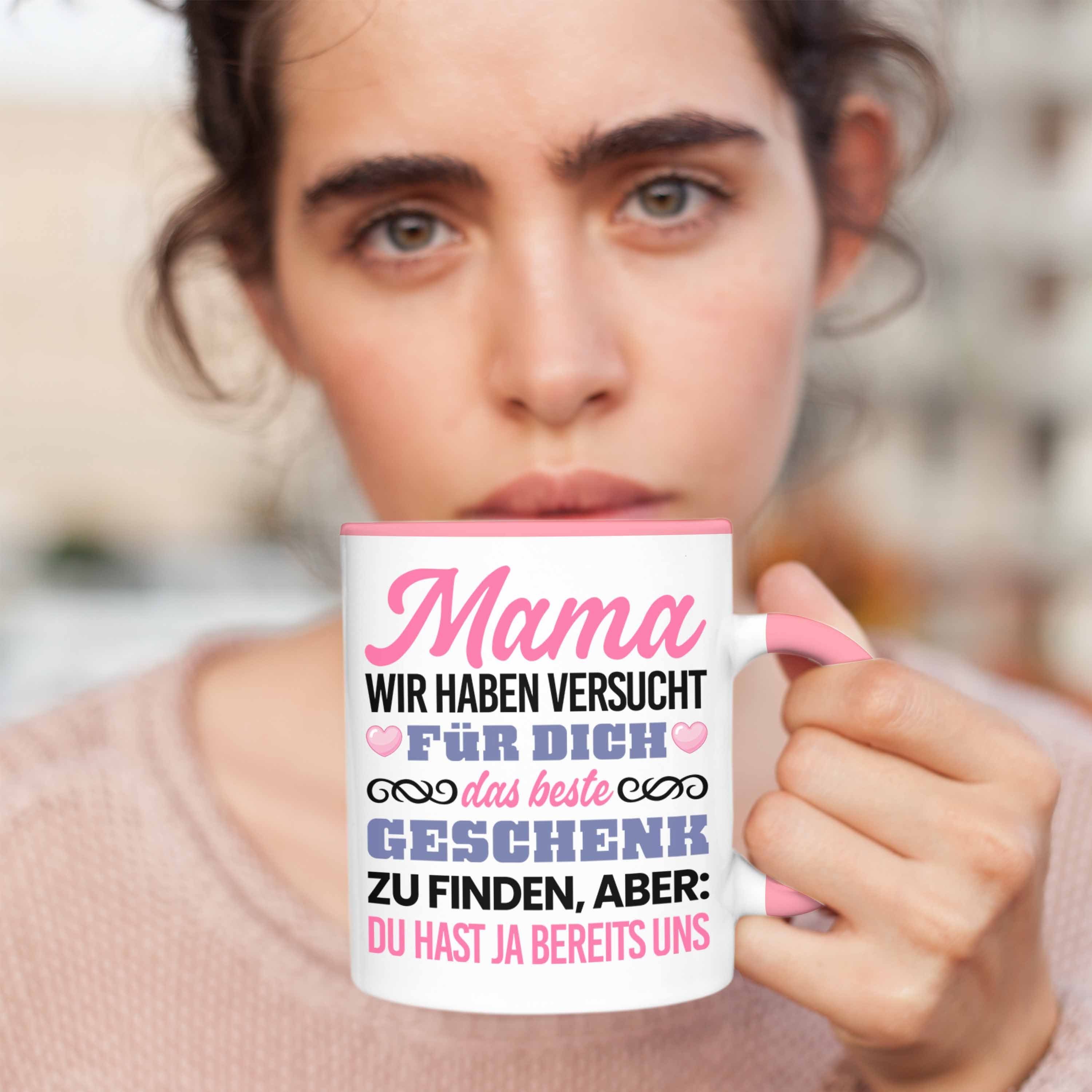 Rosa Geschenk Tasse Tasse Trendation Weihnachten Mama Geburtstag Geschenkidee zum Muttertag