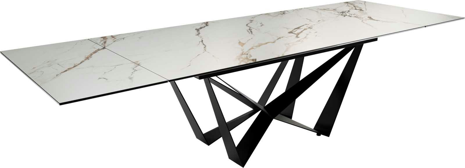 DELIFE Esstisch Edge, Keramik Calacatta Luxe günstig online kaufen