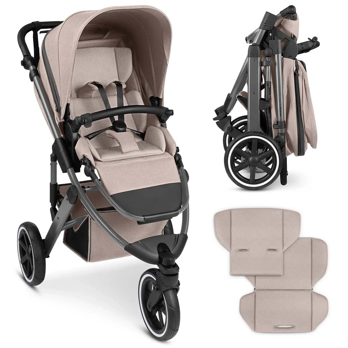 ABC Design Sportbuggy Salsa 5 Run, Farbe: Camel