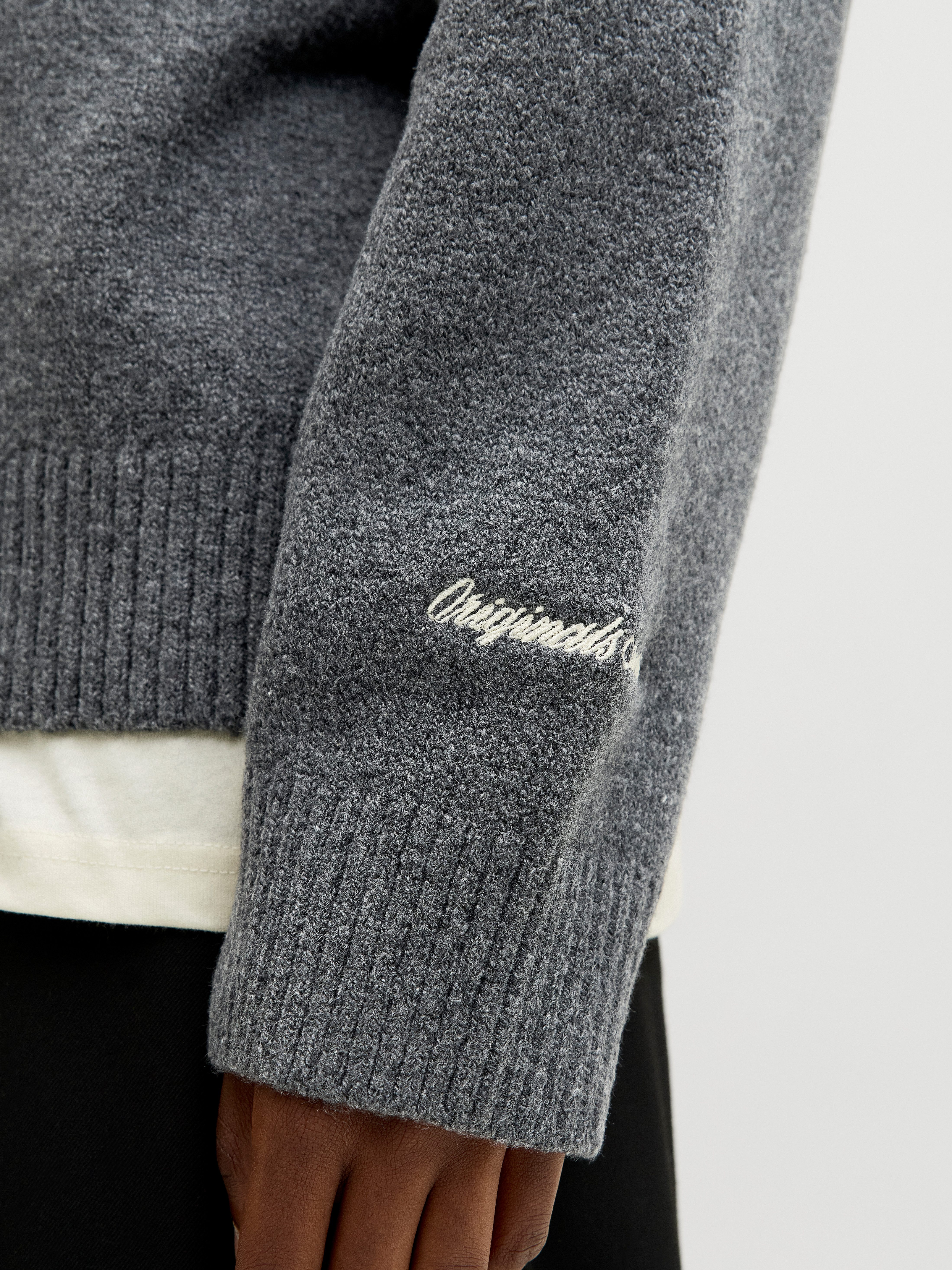 Jack & Jones Troyer JORNORREBRO KNIT HALF ZIP SN